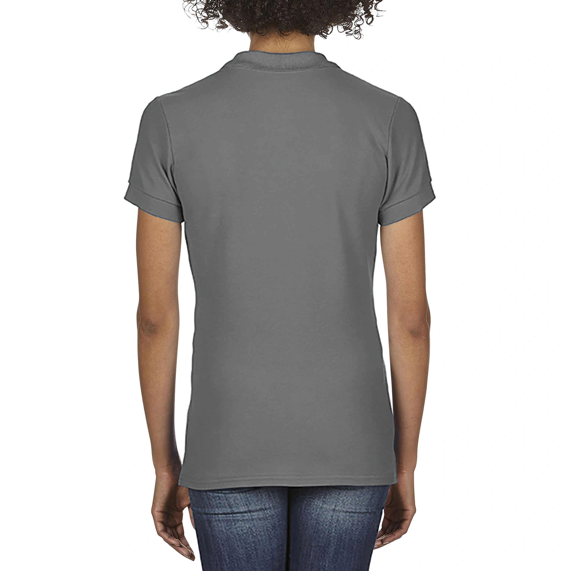 Поло жіноче SoftStyle 177, TM Gildan - charcoal / 2XL