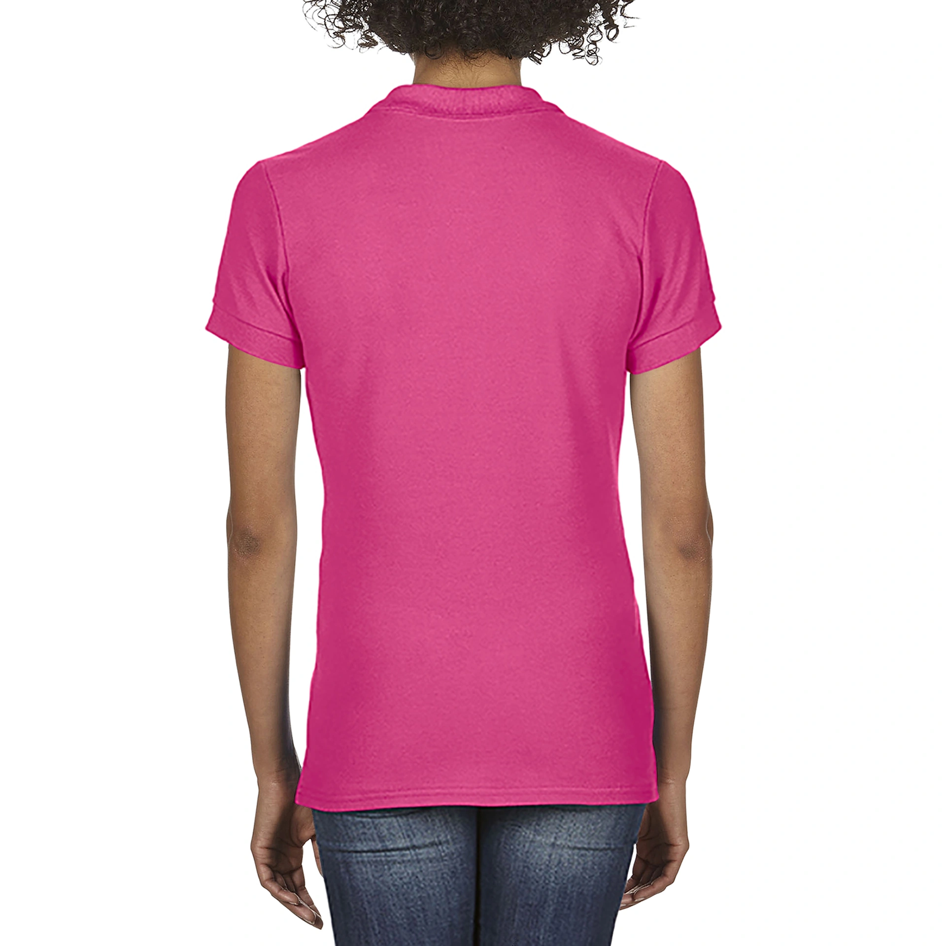 Поло жіноче SoftStyle 177, TM Gildan - heliconia / 2XL