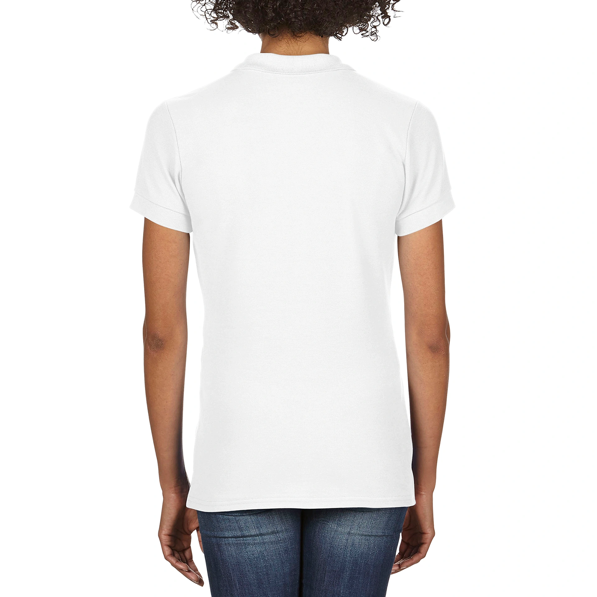 Поло жіноче SoftStyle 177, TM Gildan - white / 2XL