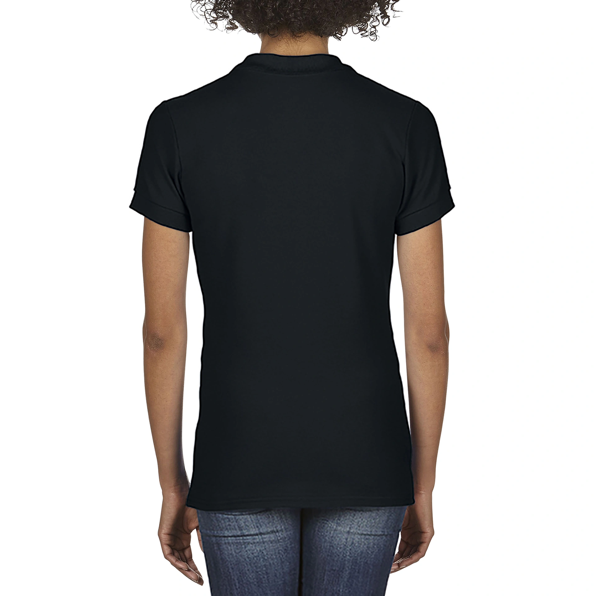 Поло жіноче SoftStyle 177, TM Gildan - black / 2XL