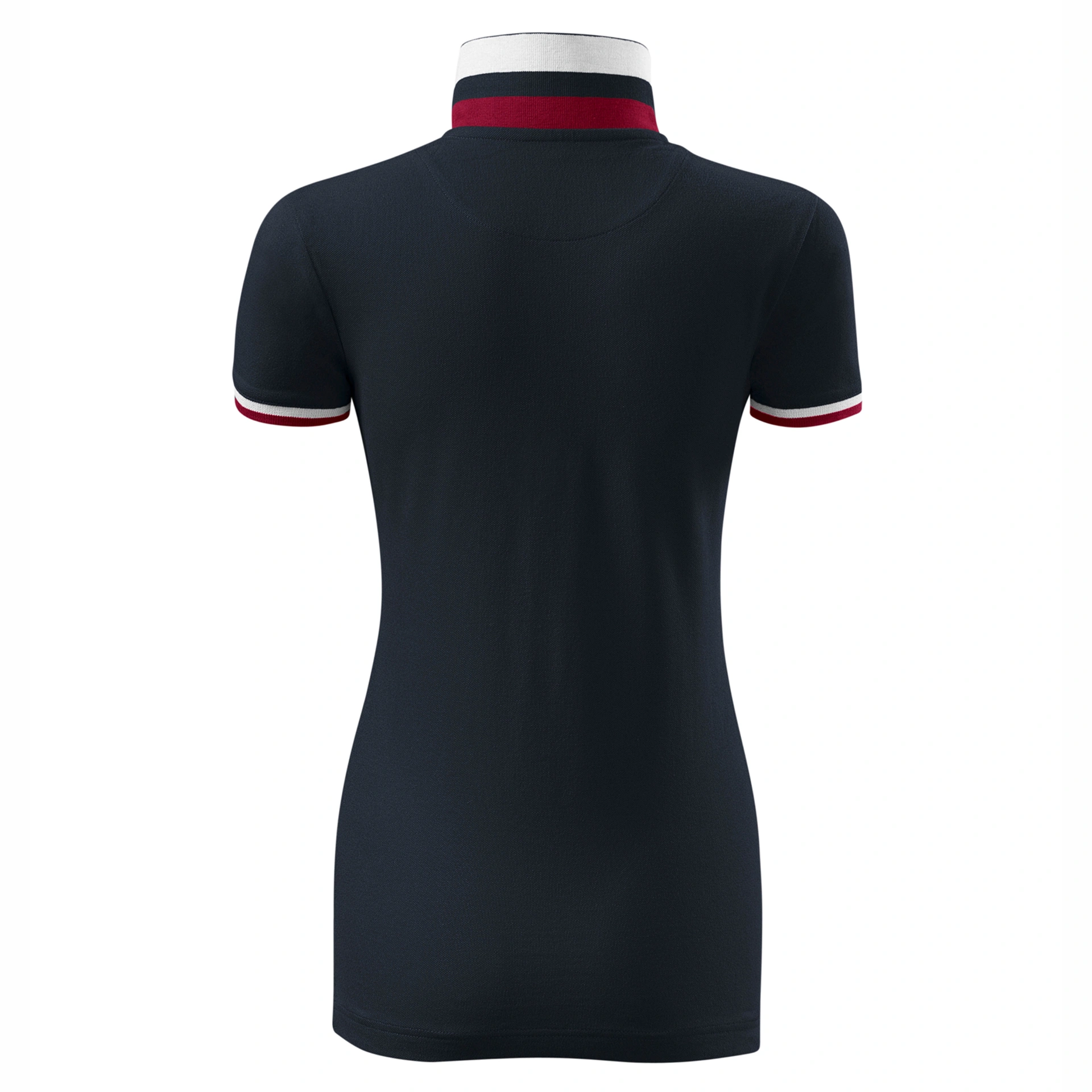 Поло жіноче Collar Up 215, TM Malfini - dark navy / 2XL