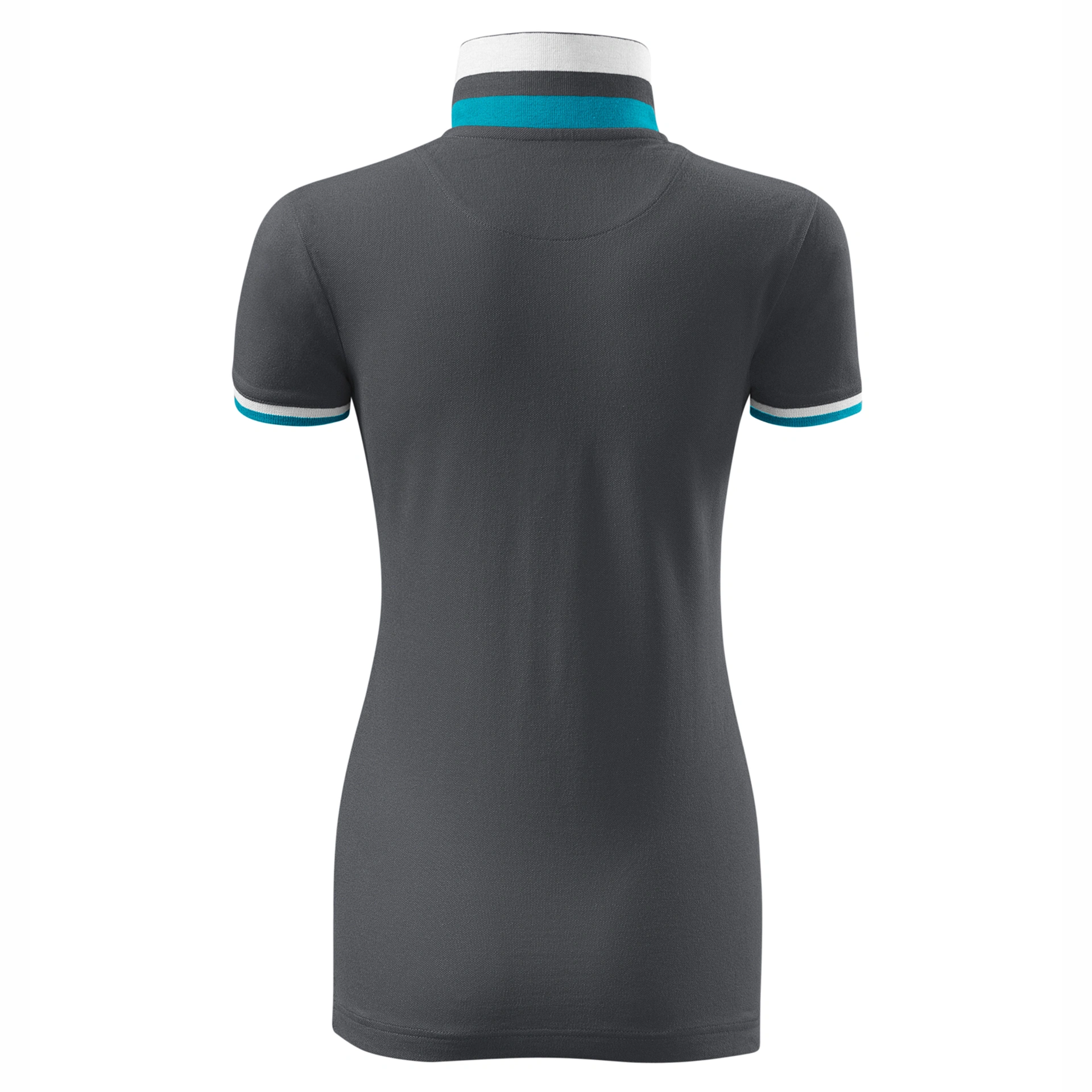 Поло жіноче Collar Up 215, TM Malfini - light anthracite / 2XL