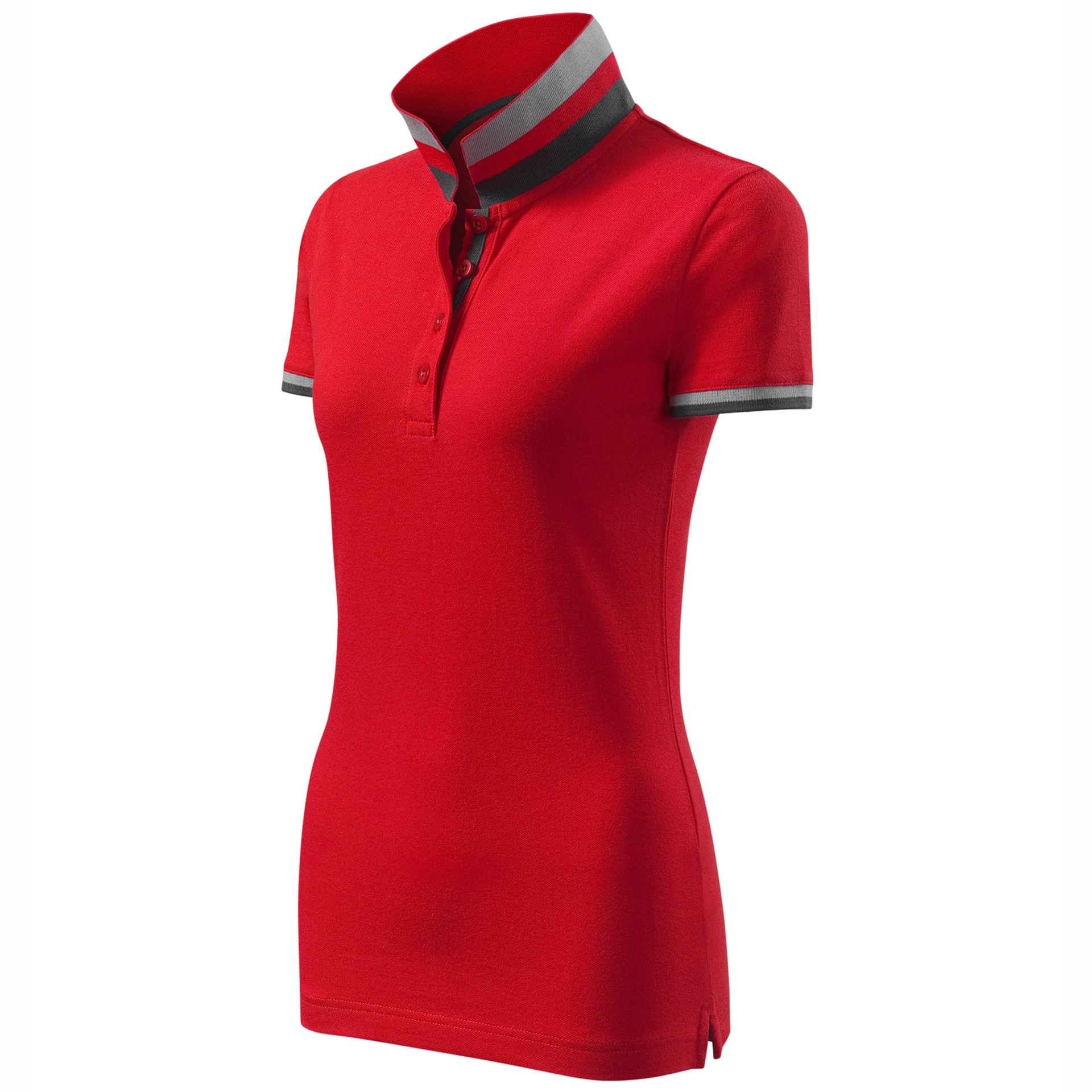 Поло жіноче Collar Up 215, TM Malfini - formula red / 2XL
