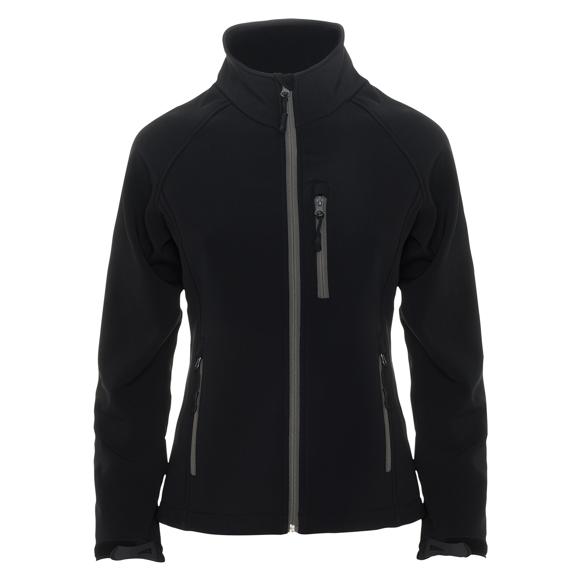 Куртка софтшелл Antartida woman, TM Roly - black / 2XL