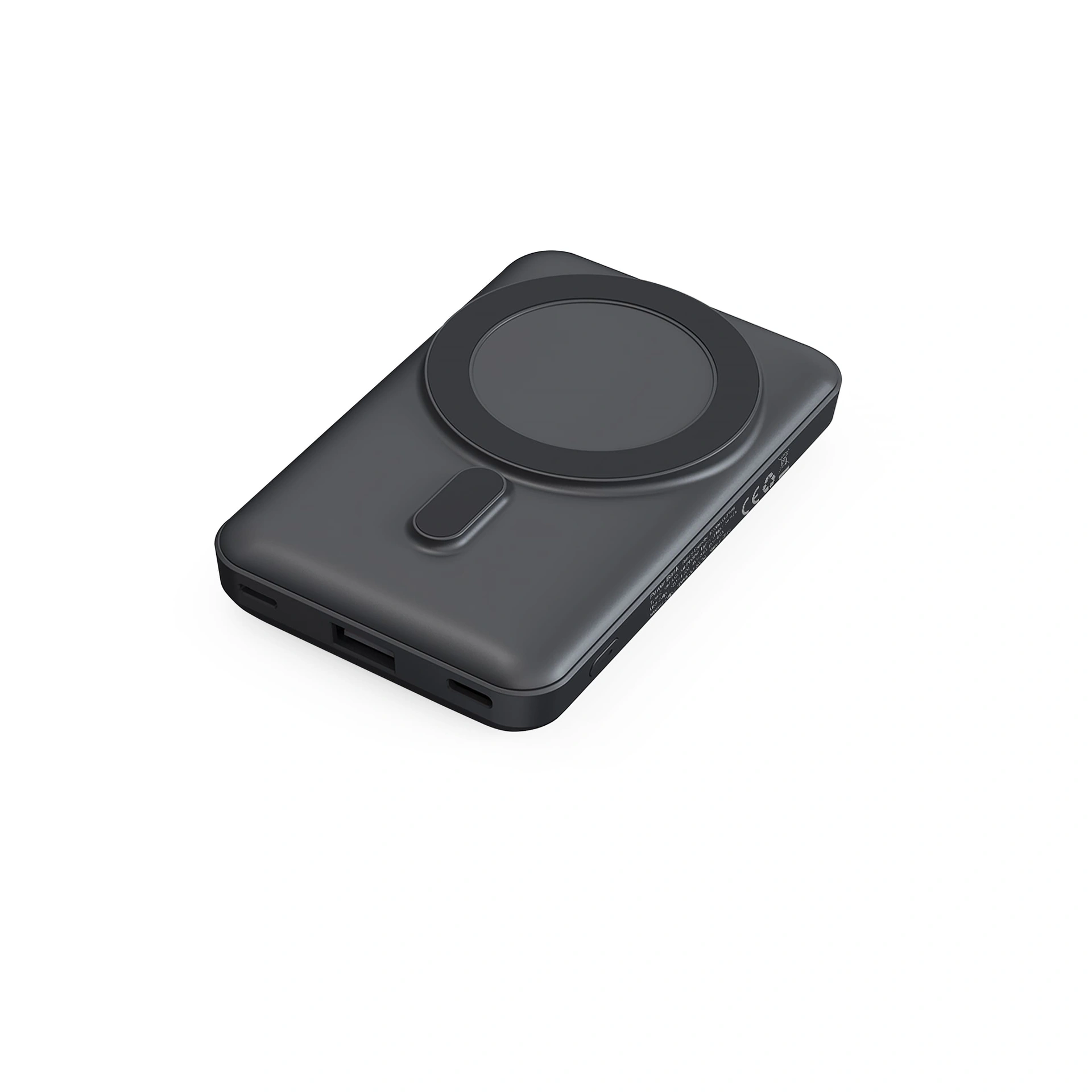 Повербанк з підсвіткою Magneto 10000 mAh, ТМ TEG - білий