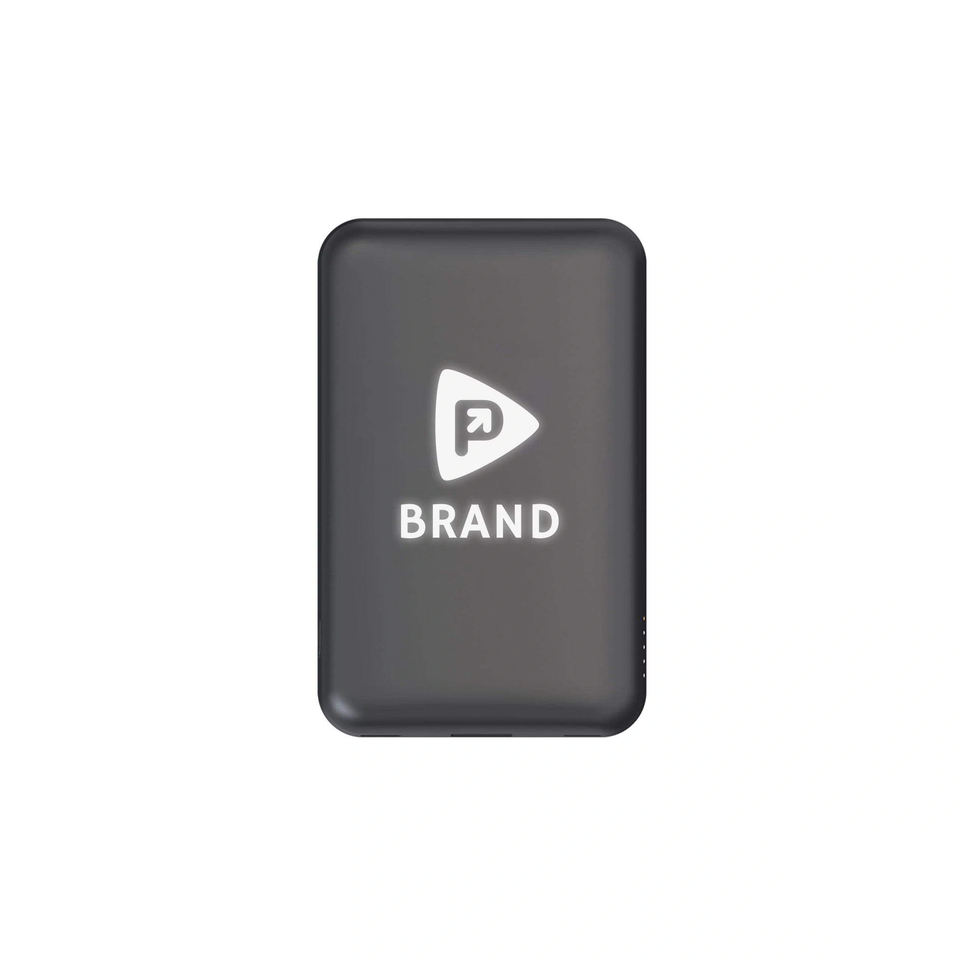 Повербанк з підсвіткою Magneto 10000 mAh, ТМ TEG - білий