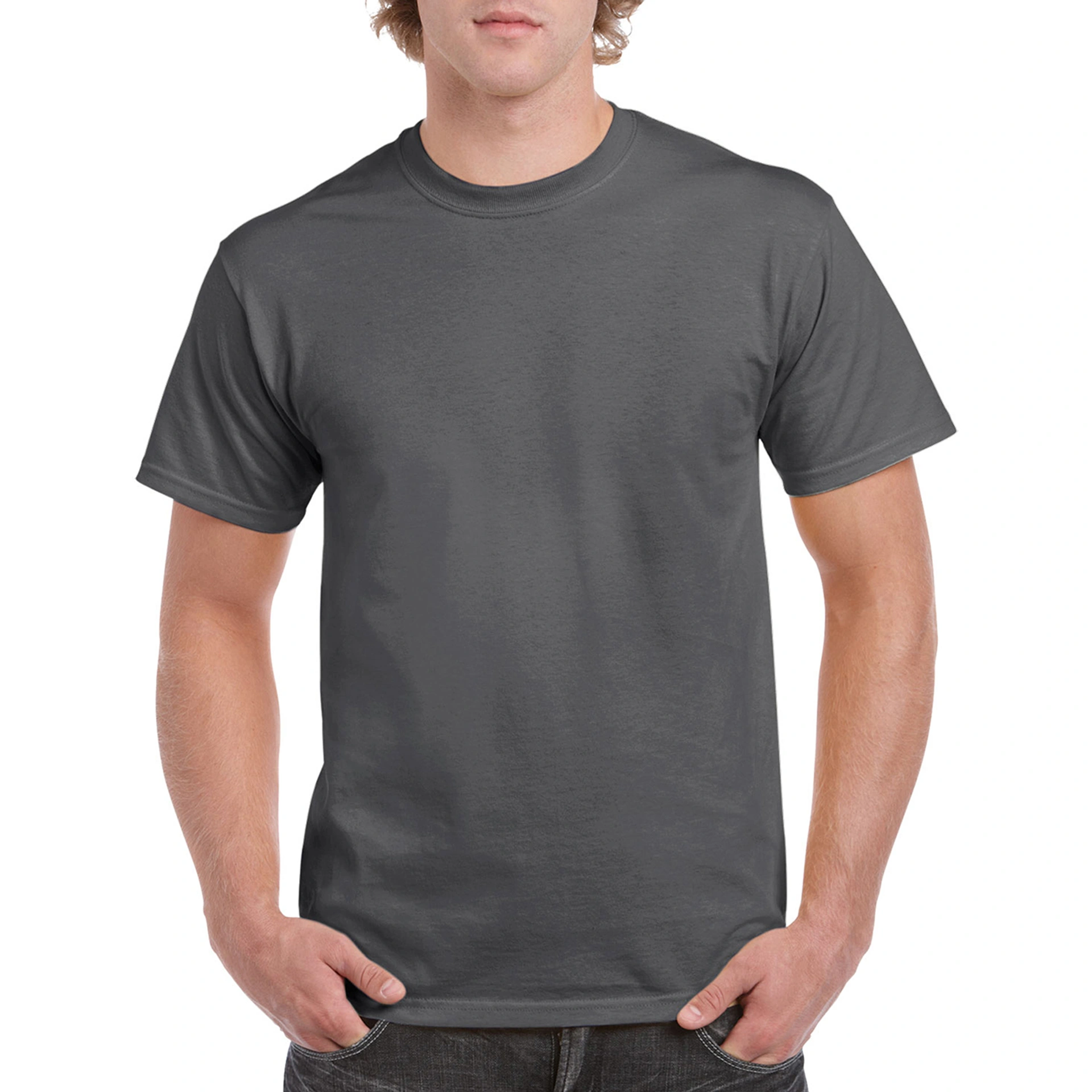 Футболка Heavy Cotton 180 - dark heather / 2XL