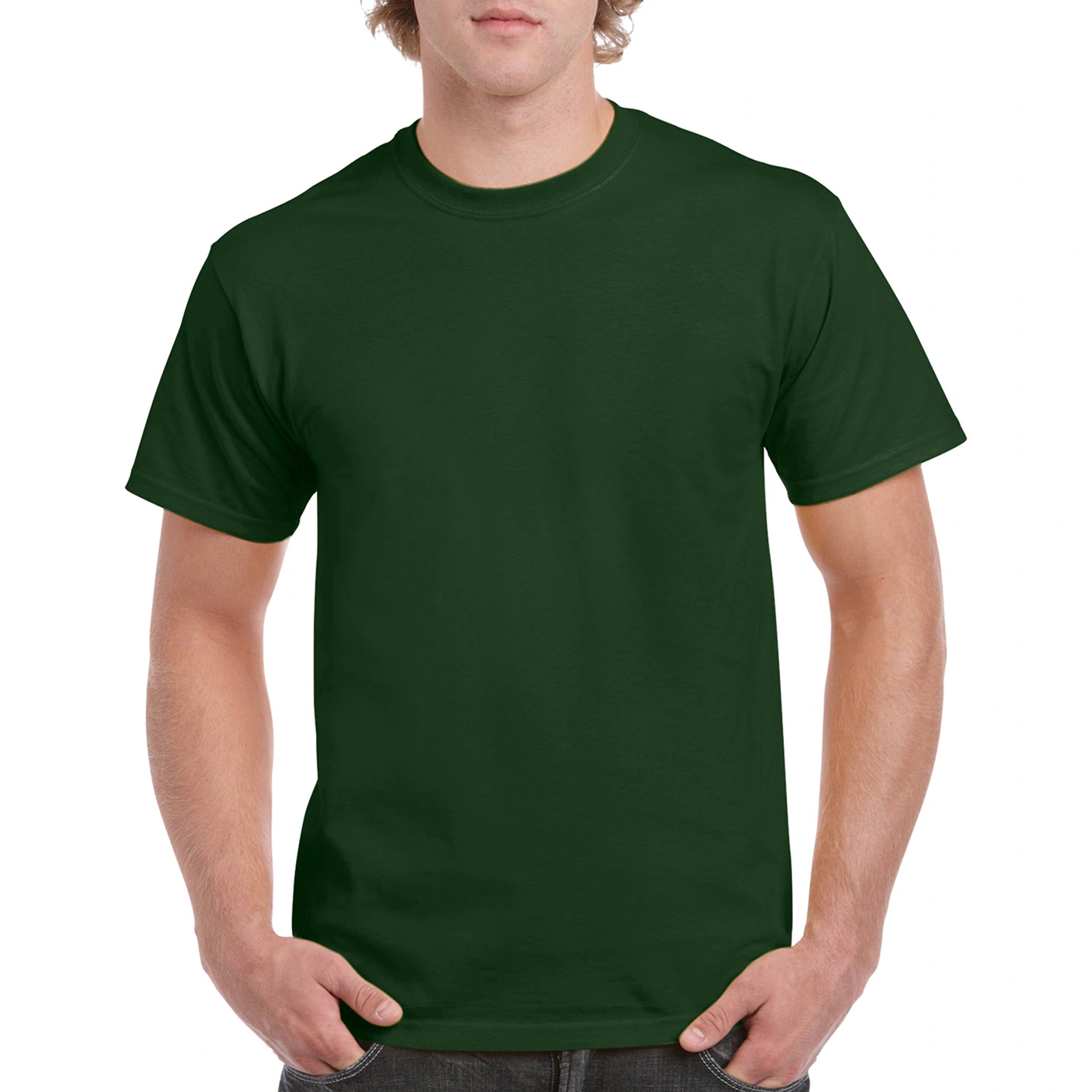 Футболка Heavy Cotton 180 - forest green / 2XL