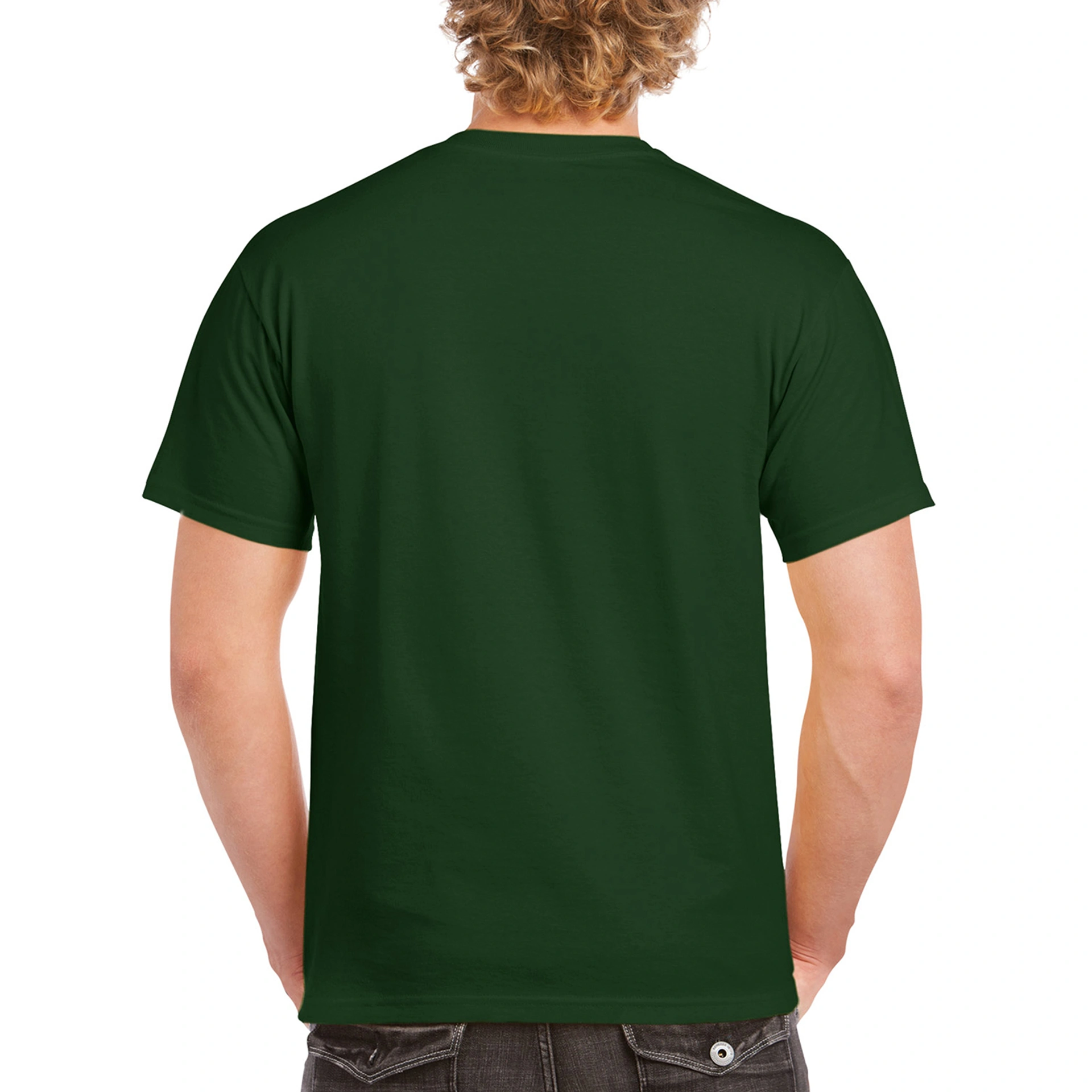 Футболка Heavy Cotton 180 - forest green / 2XL