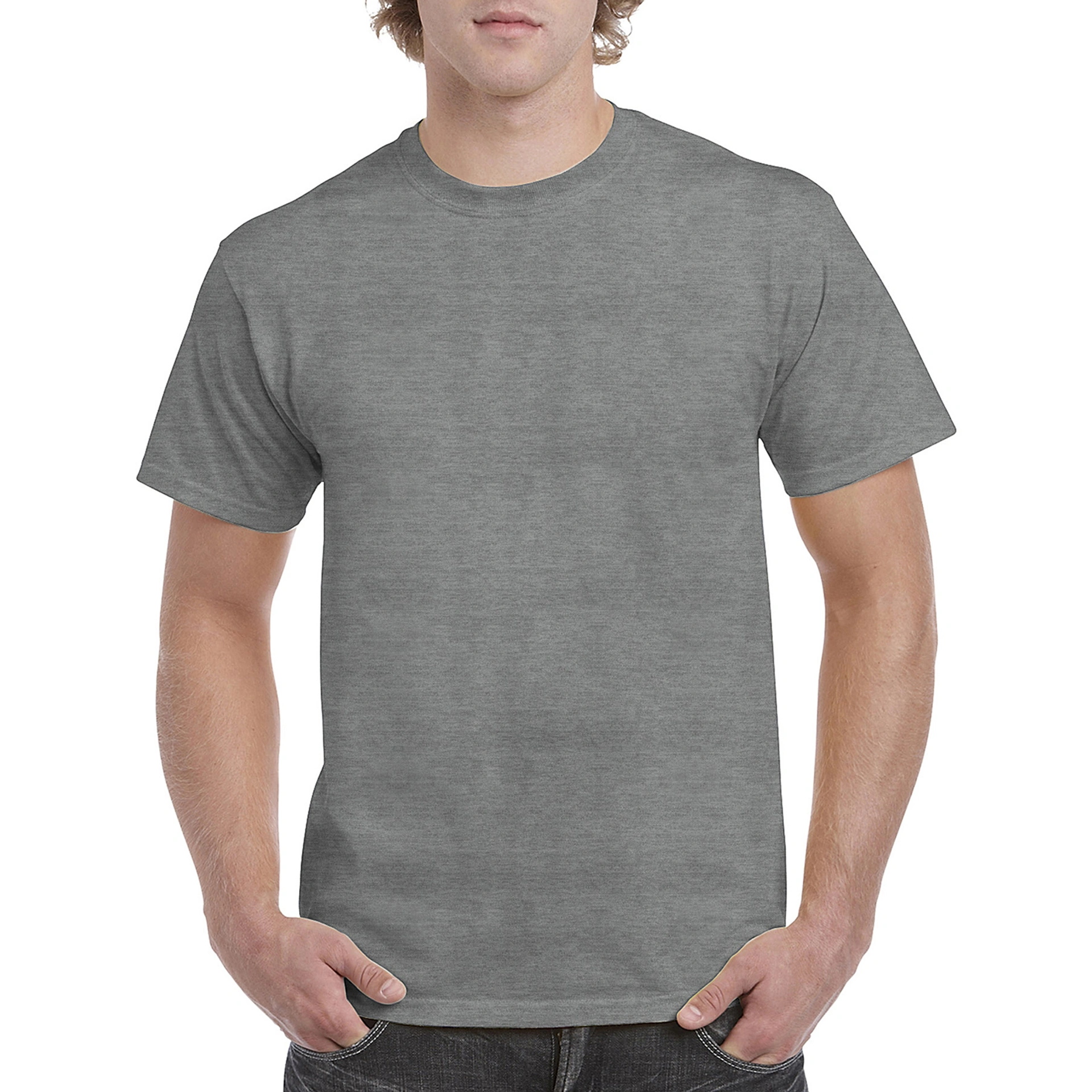 Футболка Heavy Cotton 180 - graphite heather / 2XL