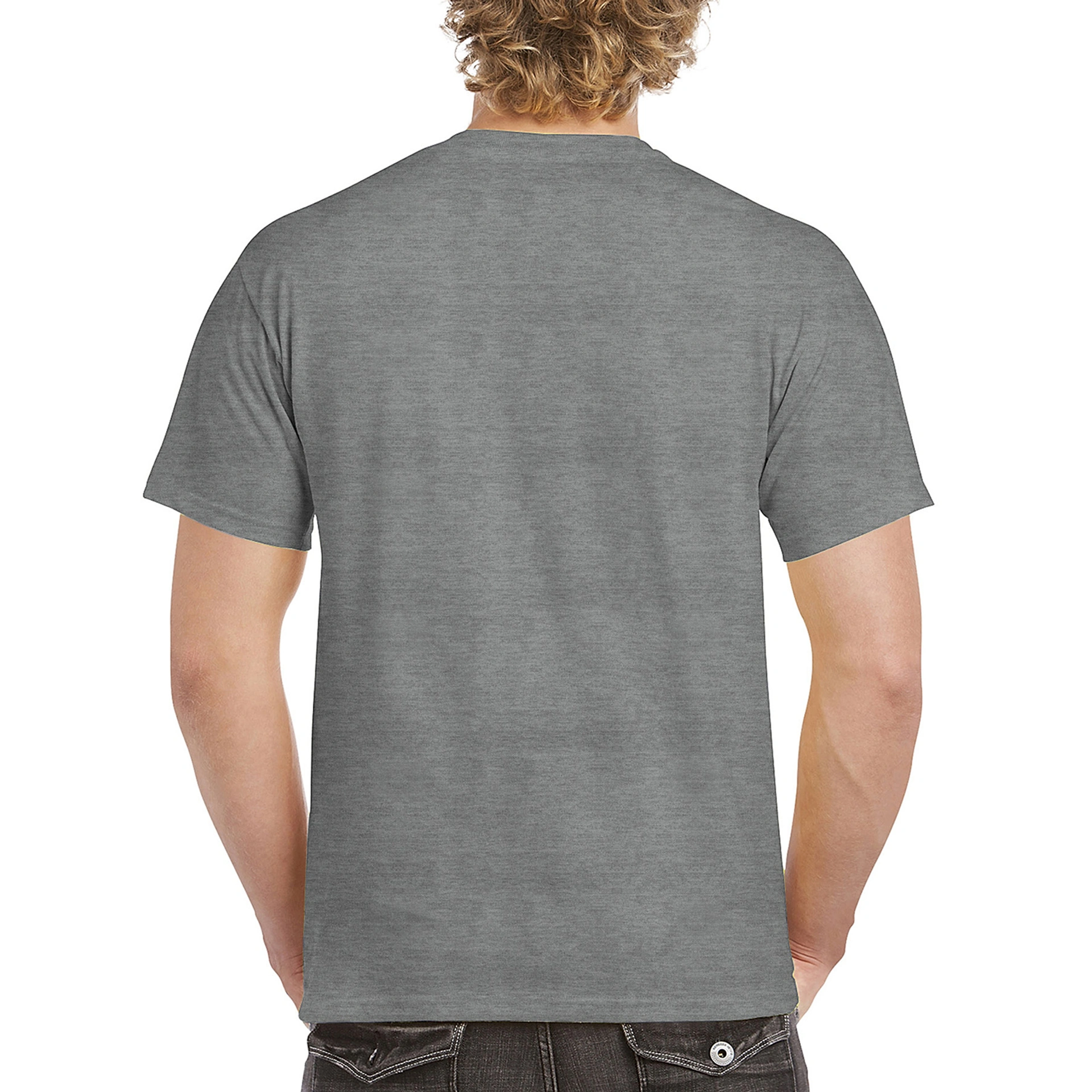 Футболка Heavy Cotton 180 - graphite heather / 2XL