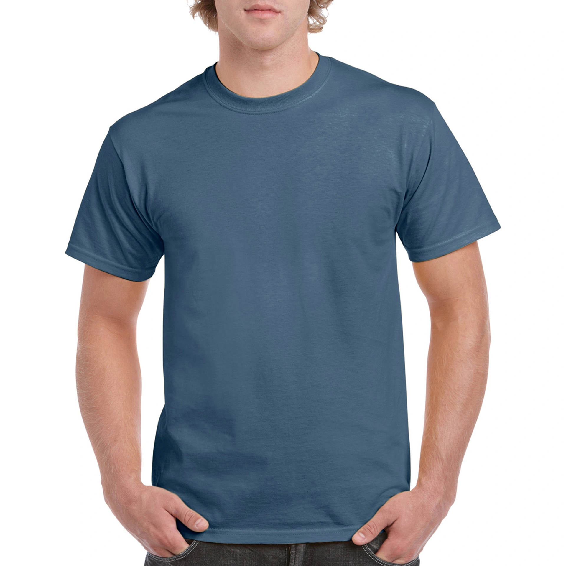 Футболка Heavy Cotton 180 - indigo blue / 2XL