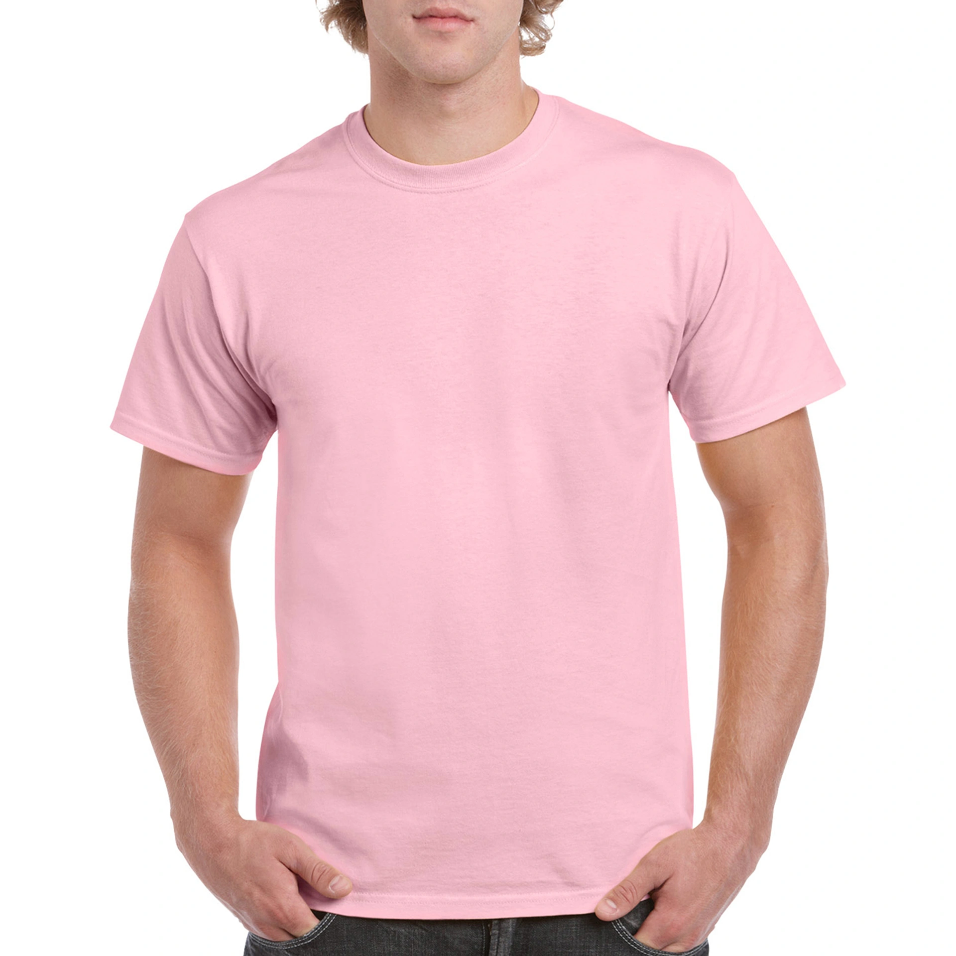 Футболка Heavy Cotton 180 - light pink / 2XL