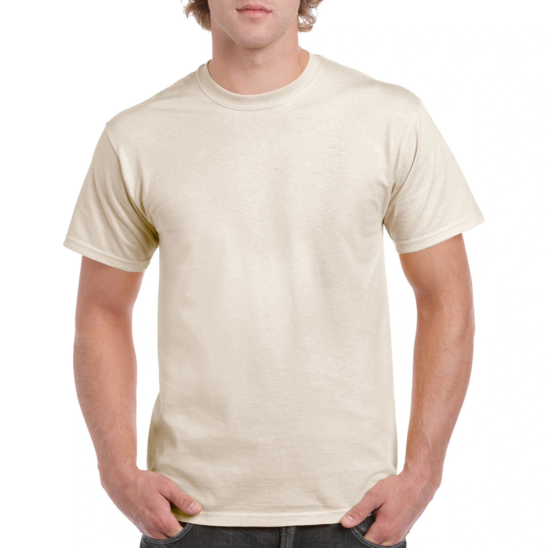 Футболка Heavy Cotton 180 - natural / 2XL