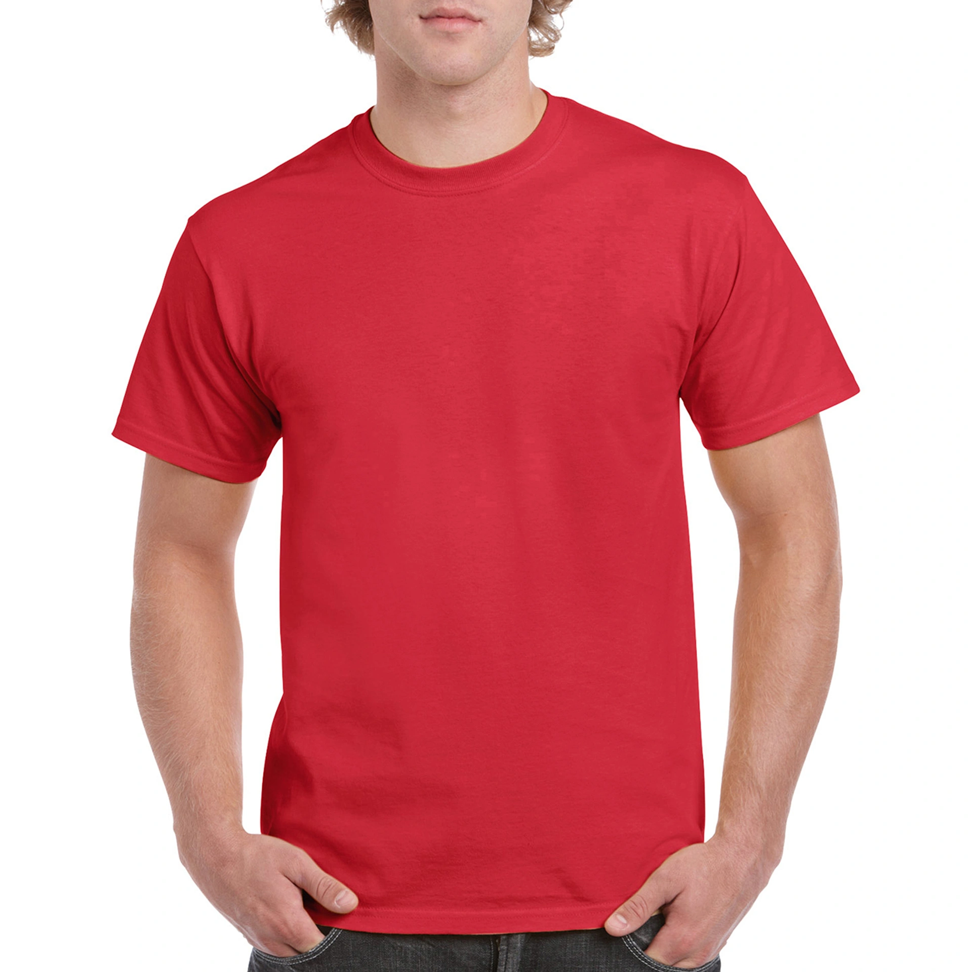 Футболка Heavy Cotton 180 - red / 2XL