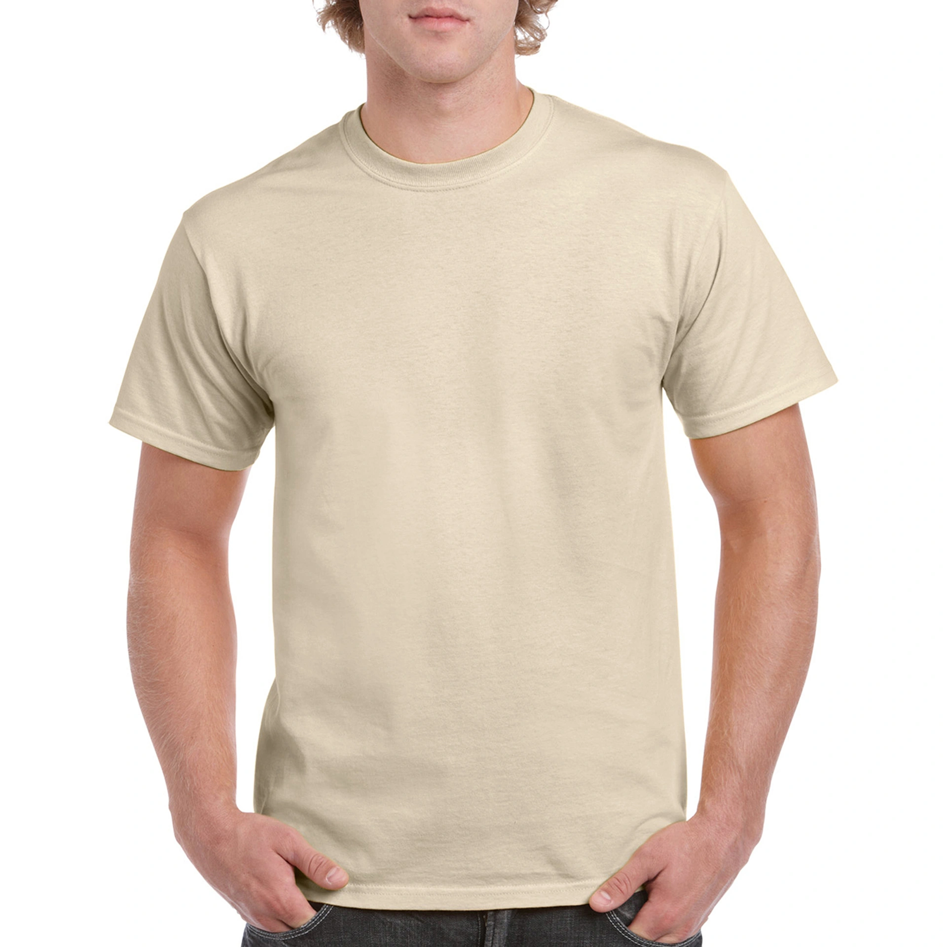 Футболка Heavy Cotton 180 - sand / 2XL