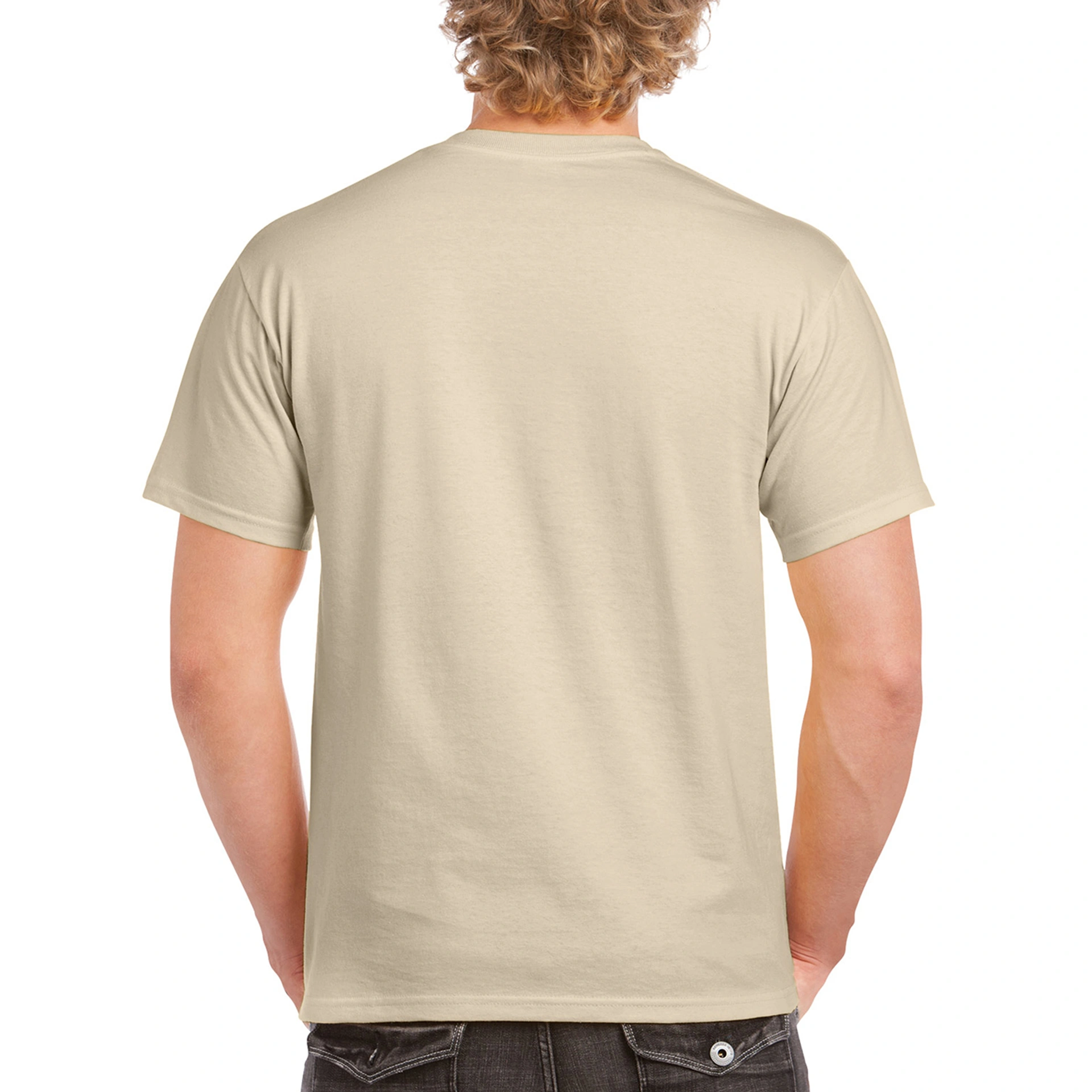 Футболка Heavy Cotton 180 - sand / 2XL