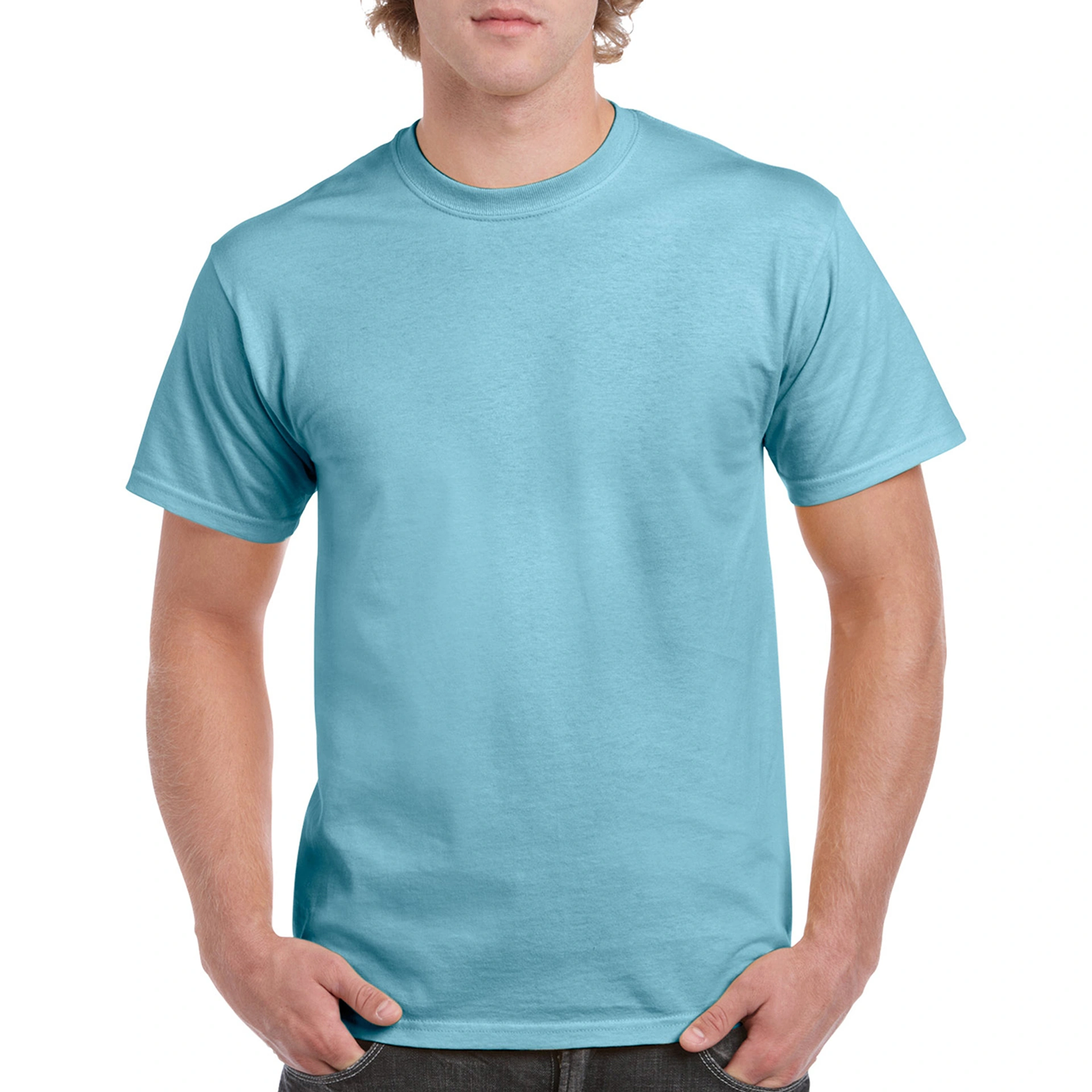Футболка Heavy Cotton 180 - sky / 2XL