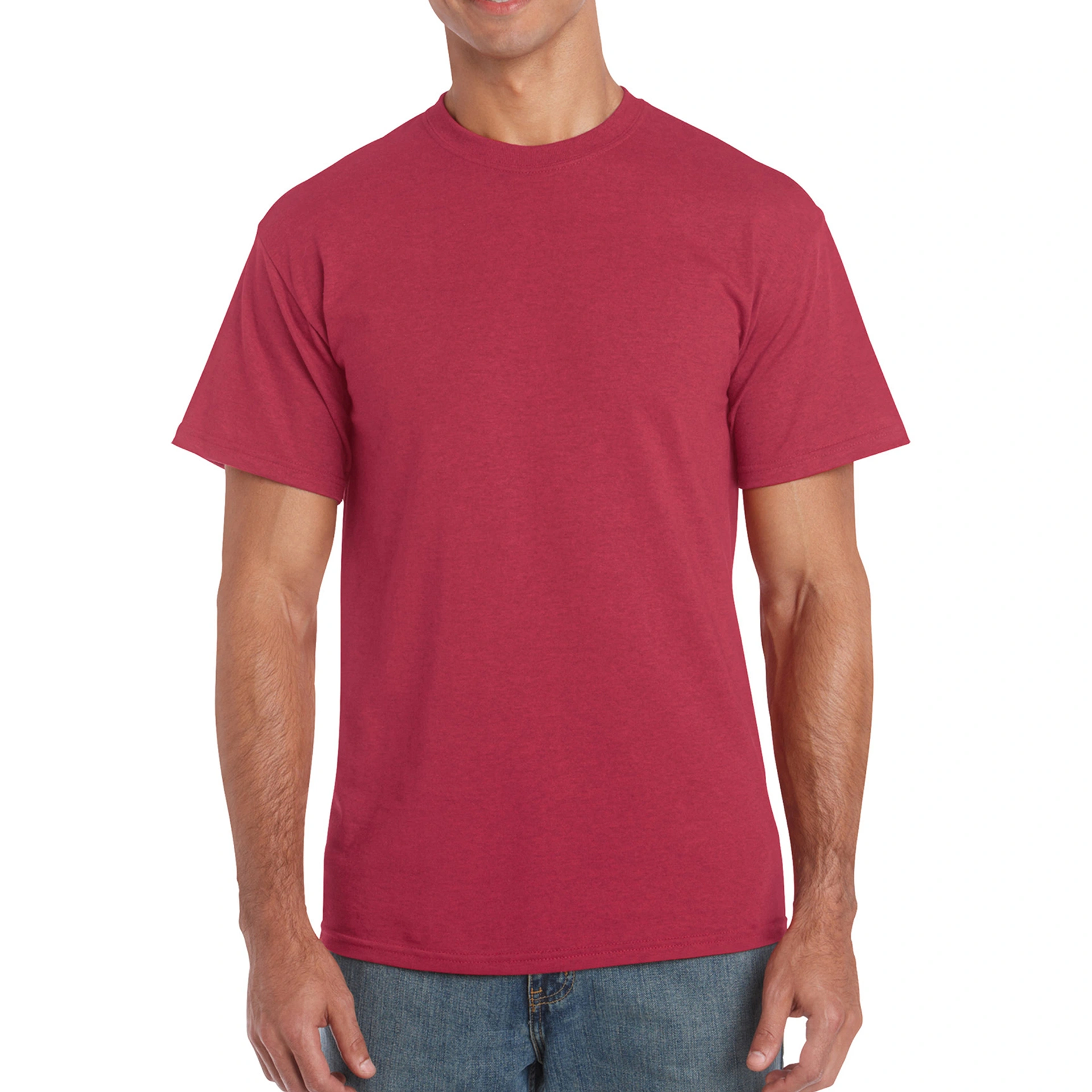 Футболка Heavy Cotton 180 - antique cherry red / 2XL