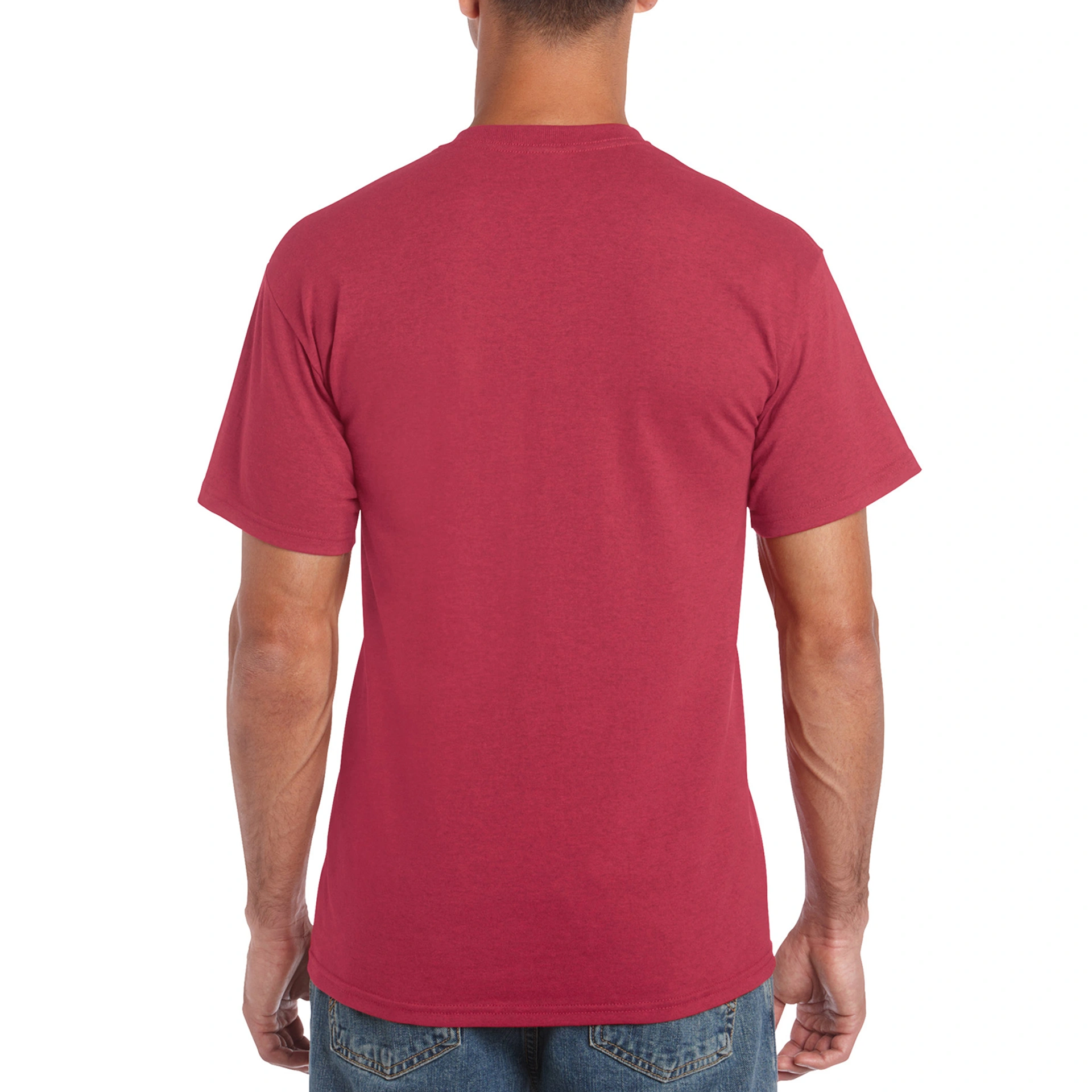 Футболка Heavy Cotton 180 - antique cherry red / 2XL