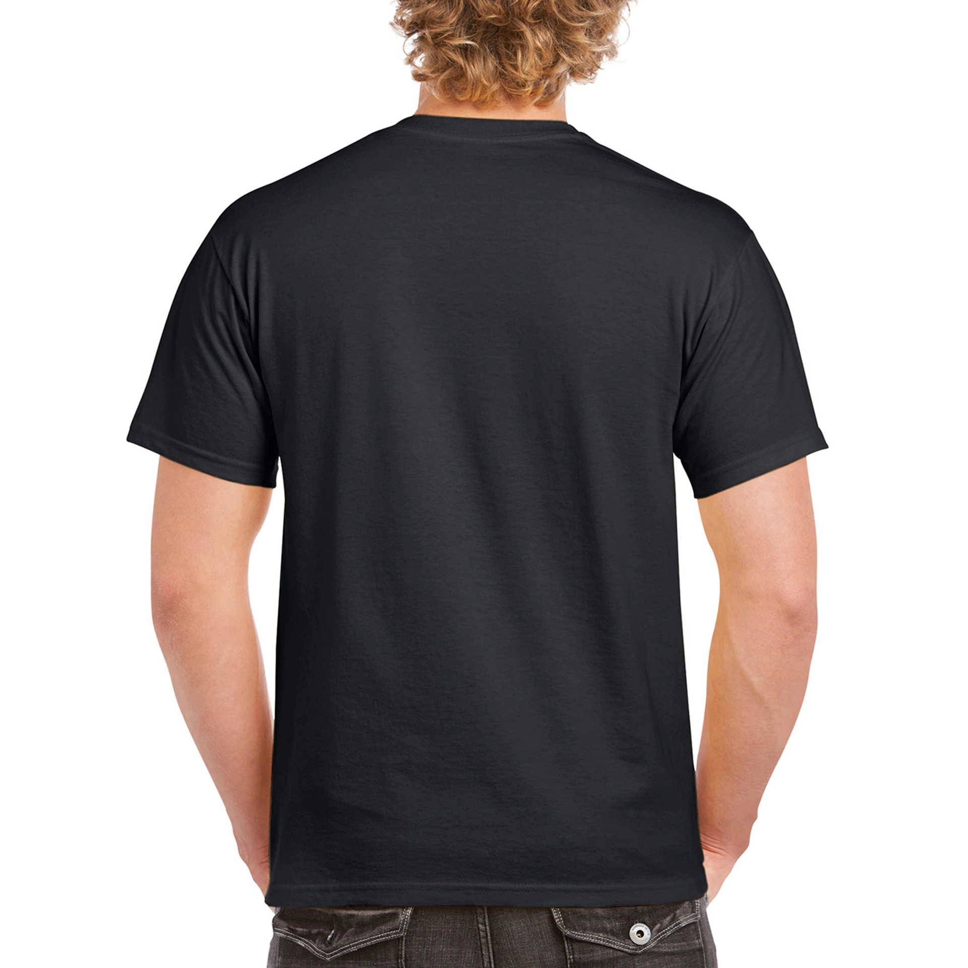 Футболка Heavy Cotton 180 - black / 2XL