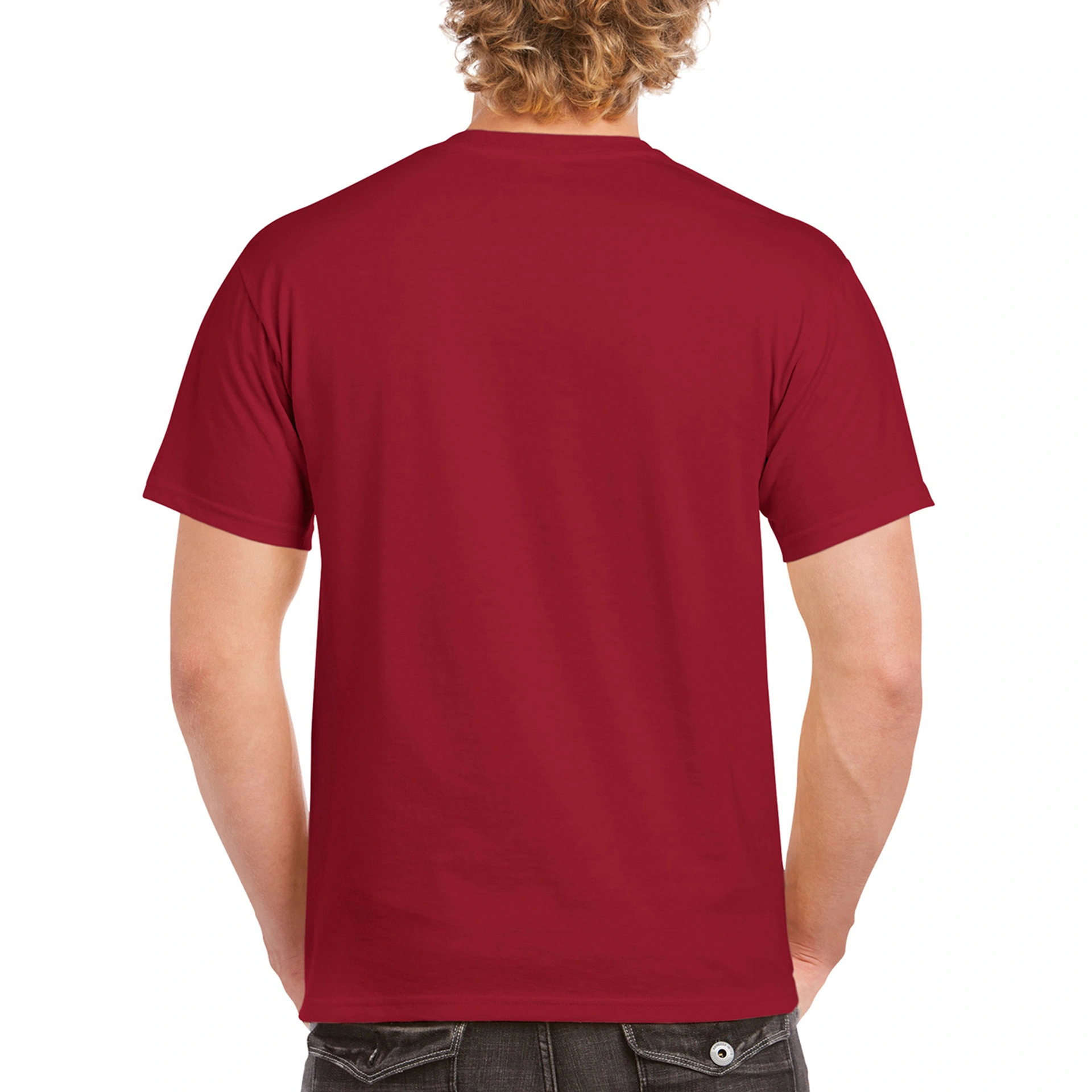 Футболка Heavy Cotton 180 - cardinal red / 2XL