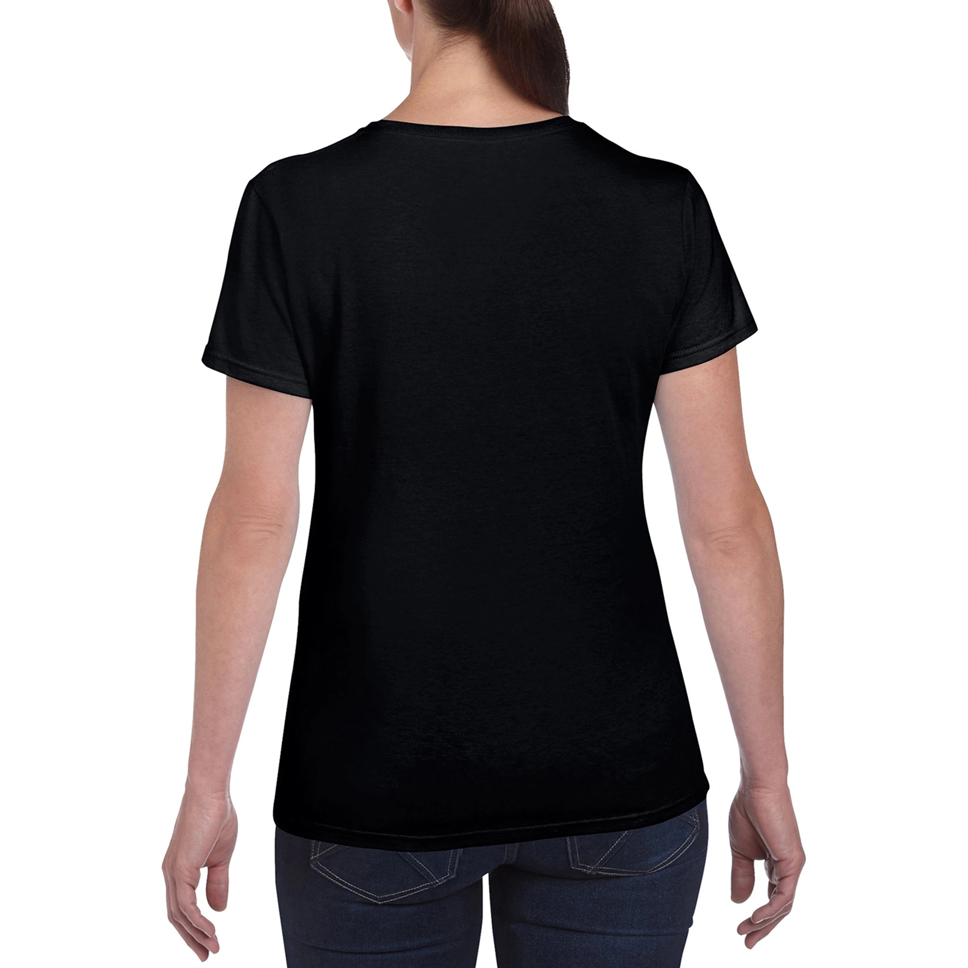 Футболка жіноча Heavy Cotton 180 - black / 2XL
