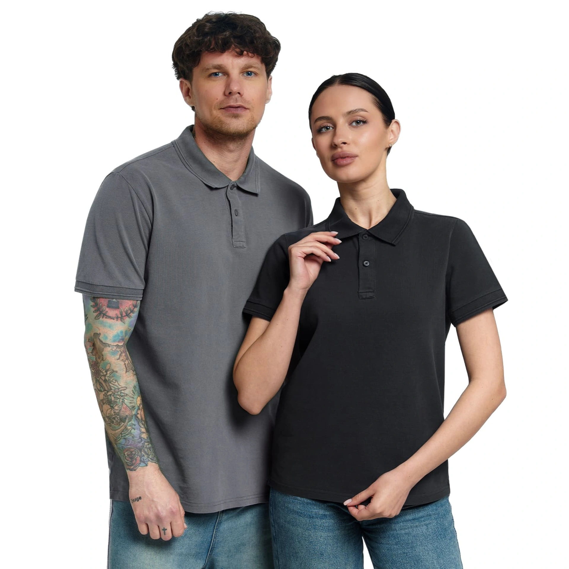 Поло Charm 220, TM Floyd - чорний / 2XL