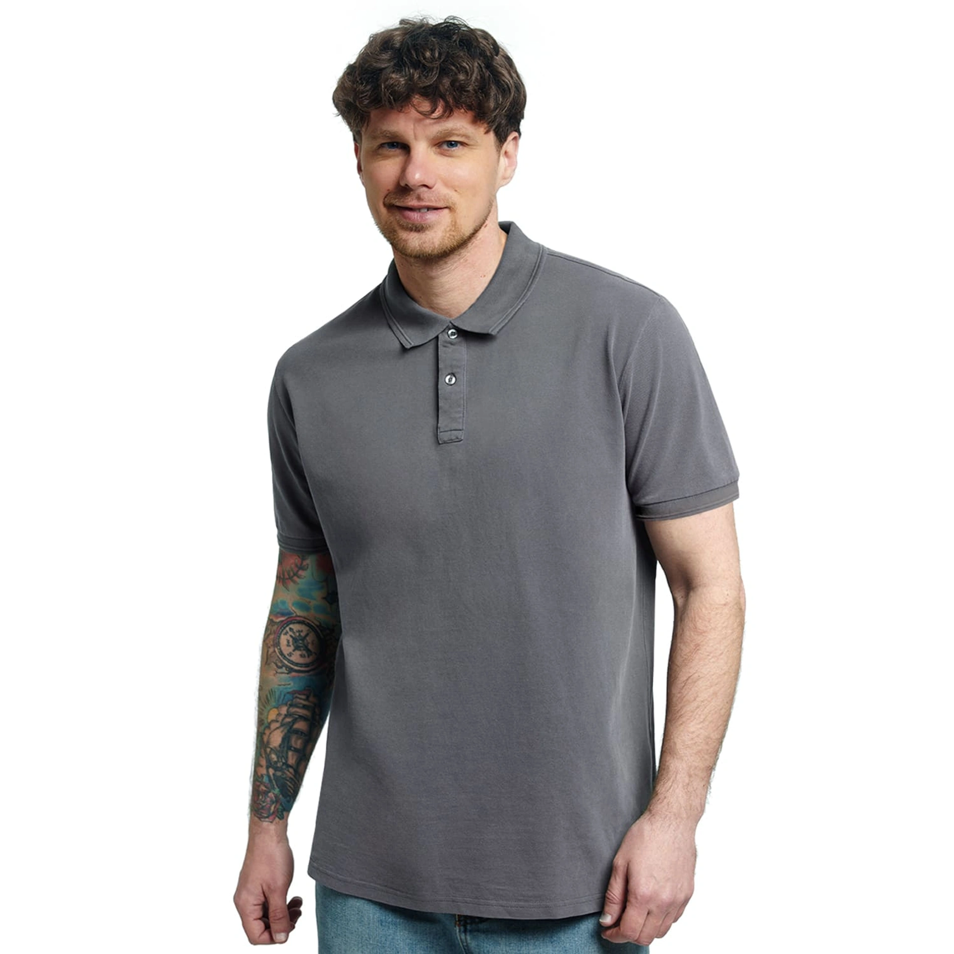 Поло Charm 220, TM Floyd - Сірий / 2XL