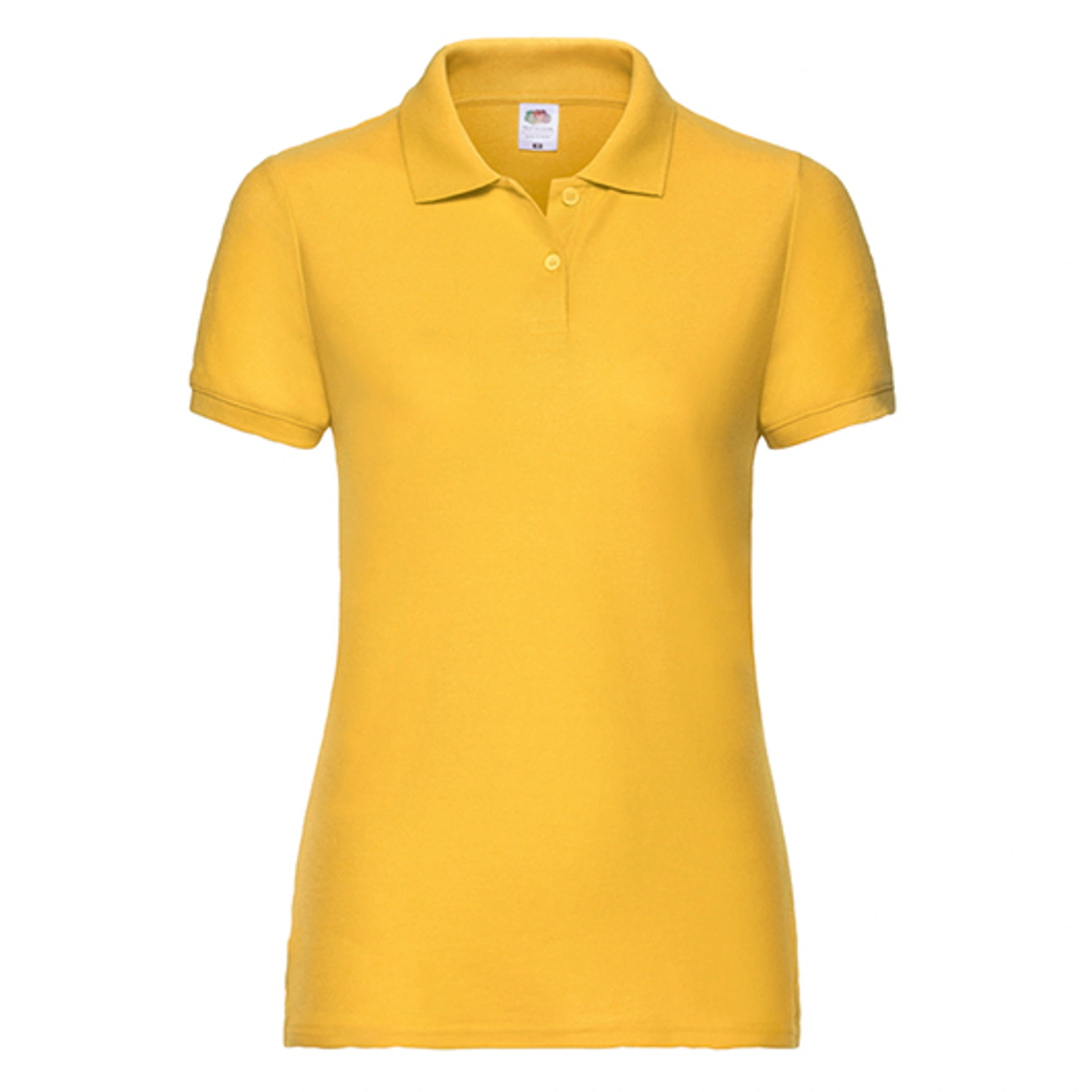 Теніска жіноча Fruit of the Loom 65/35 Polo - Жовтий / 2XL