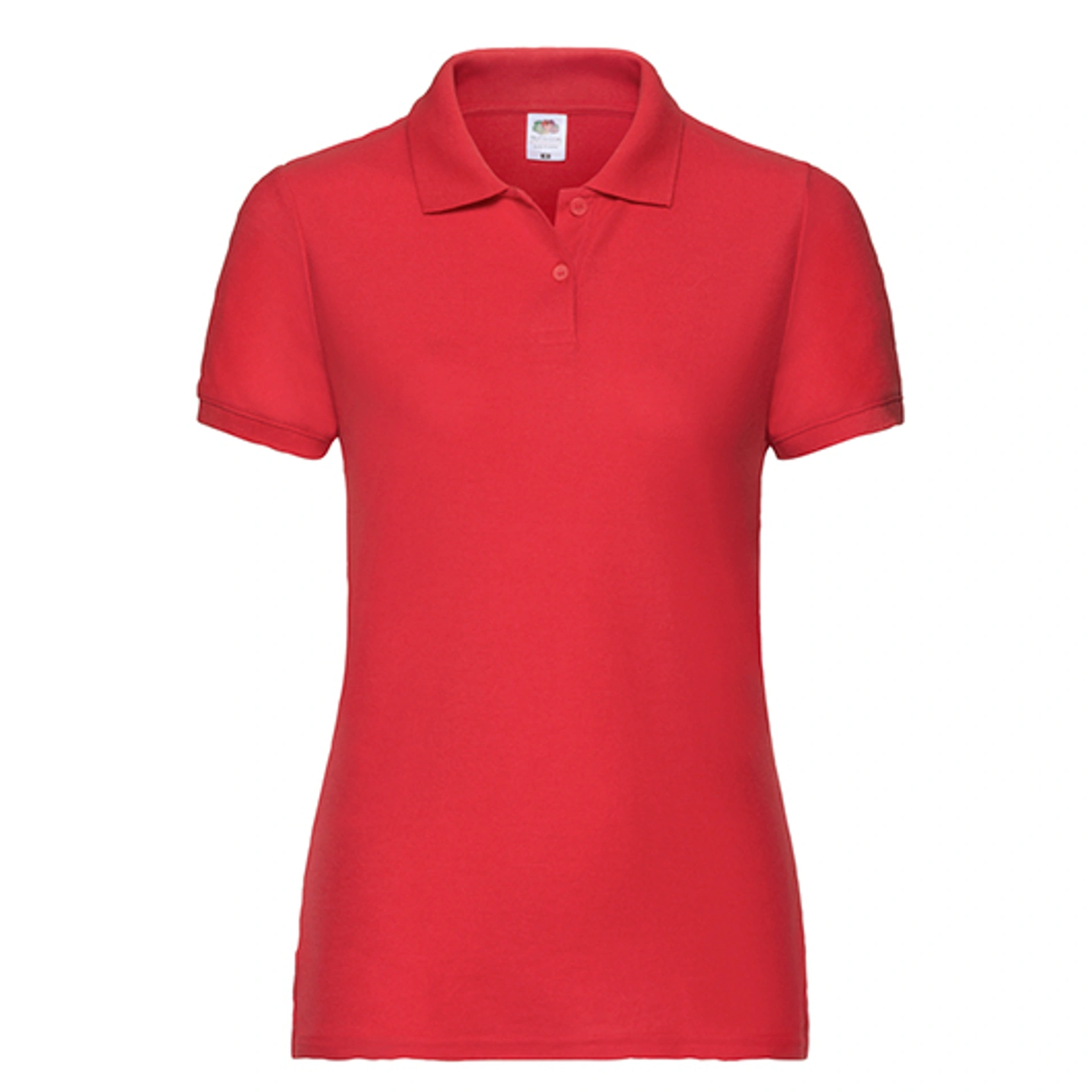 Теніска жіноча Fruit of the Loom 65/35 Polo - Червоний / 2XL