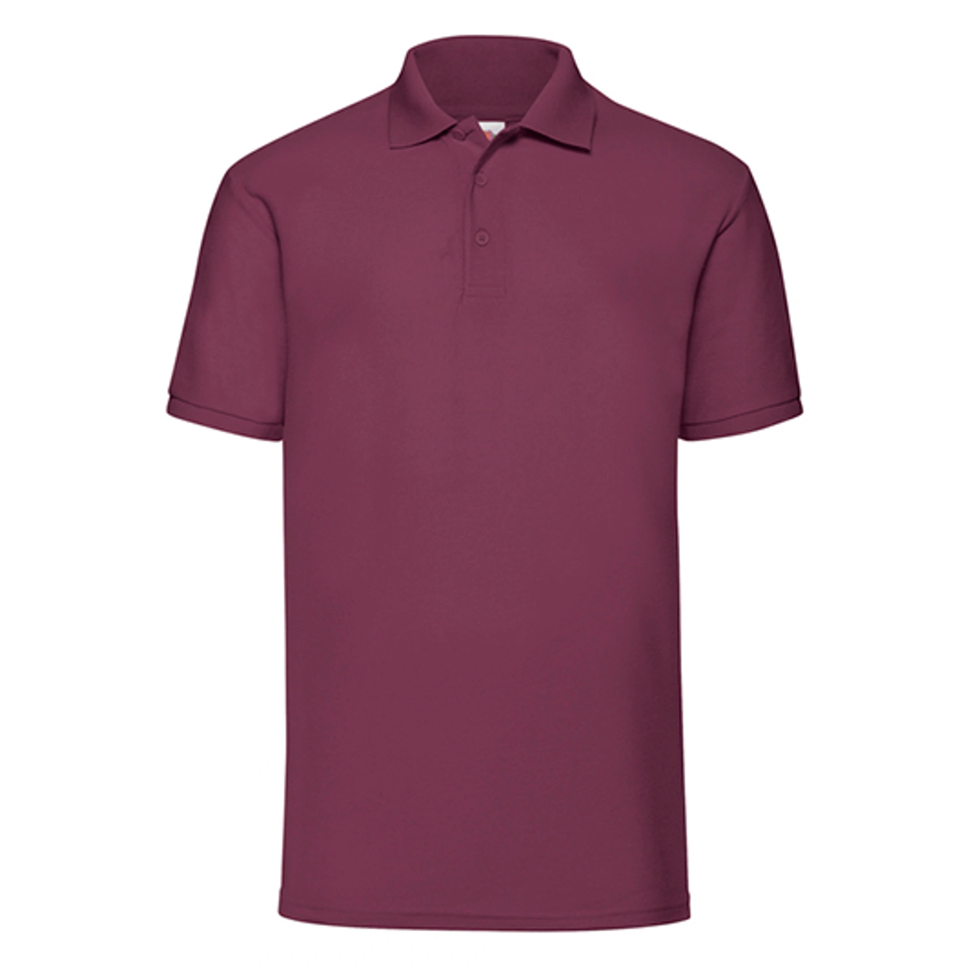 Теніска Fruit of the Loom 65/35 Polo - Бордовий / 2XL