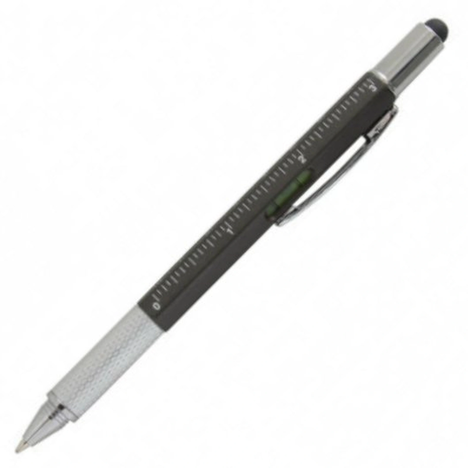 Ручка пластикова MULTI-TOOL PLAST 5 в 1 - Сірий