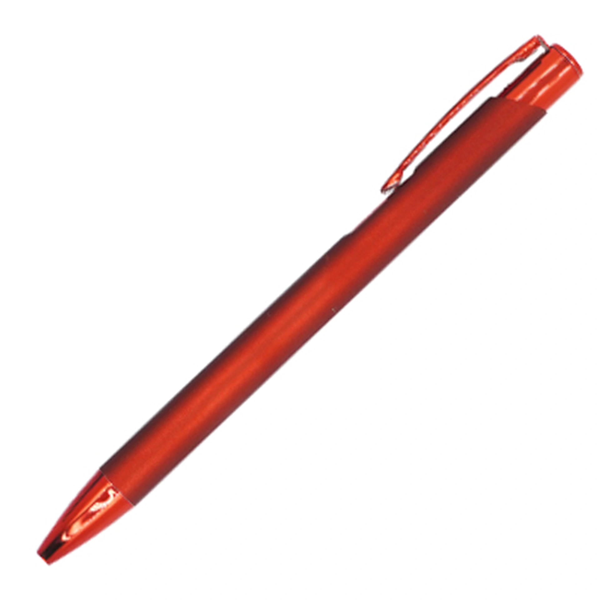 VELVET GRIP, Ручка з софт-тач та UV елементами, Ø10x136 мм - Червоний