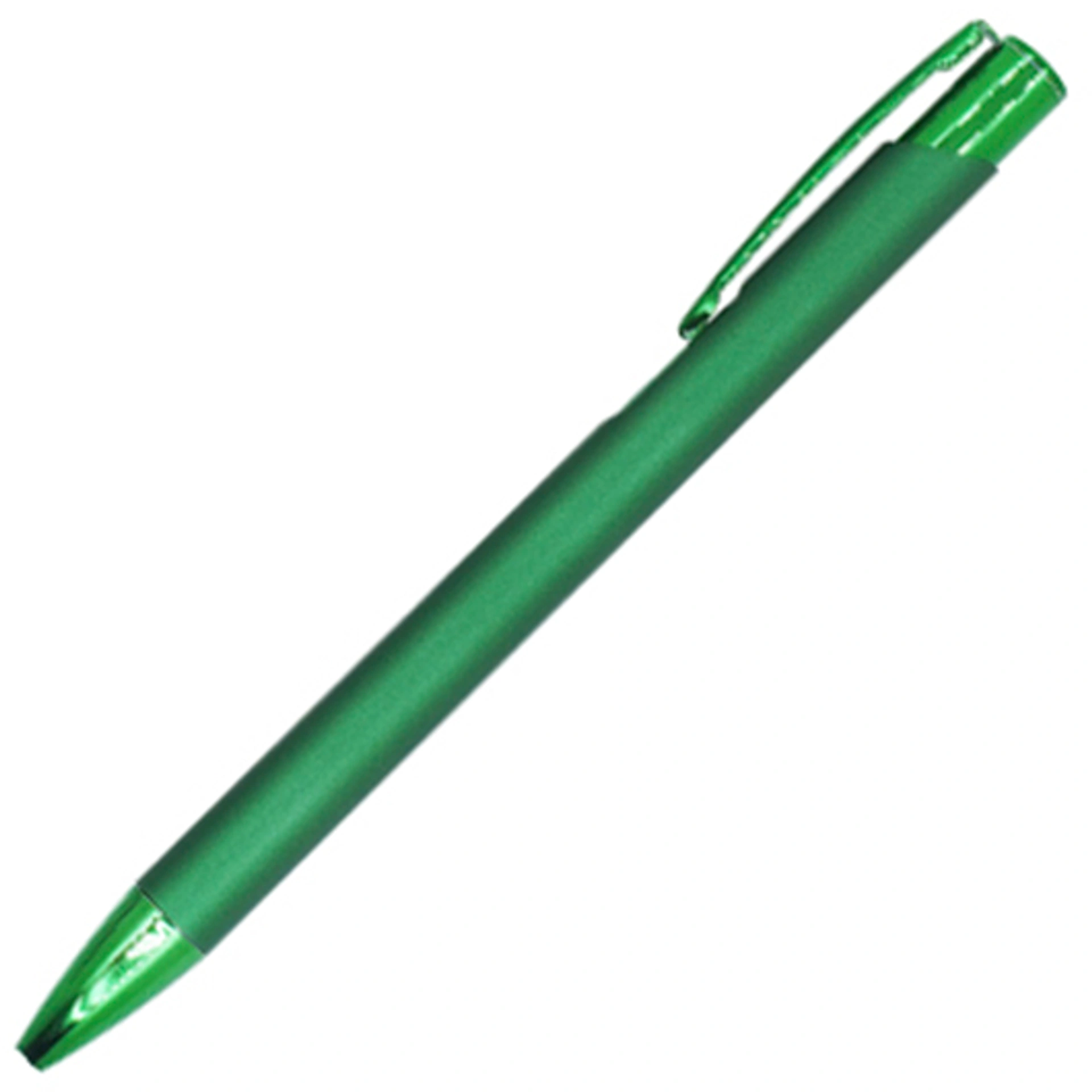 VELVET GRIP, Ручка з софт-тач та UV елементами, Ø10x136 мм - Зелений