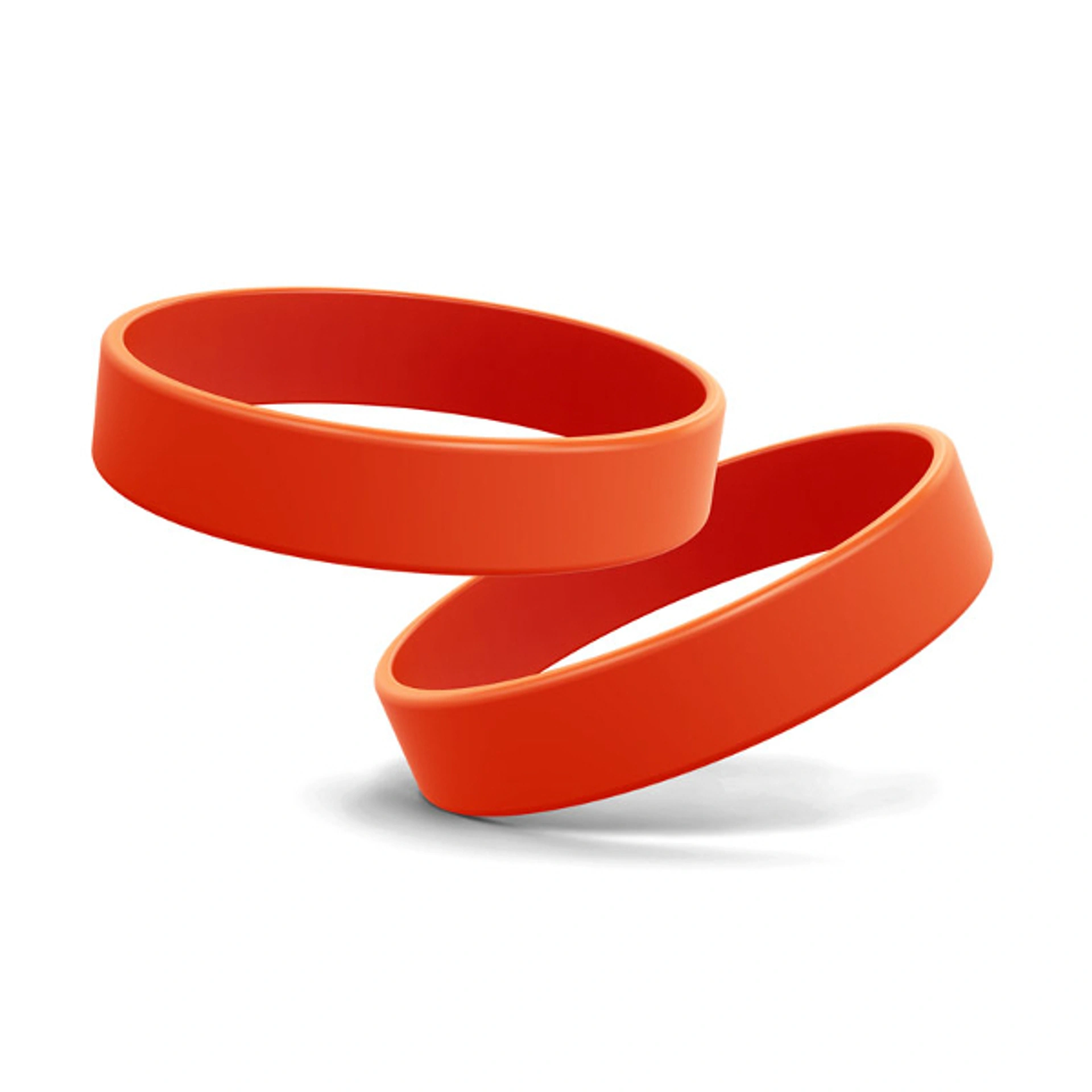 FORUM, Промо браслет 202x12x1, 2 мм, силікон - Pantone ORANGE 021C