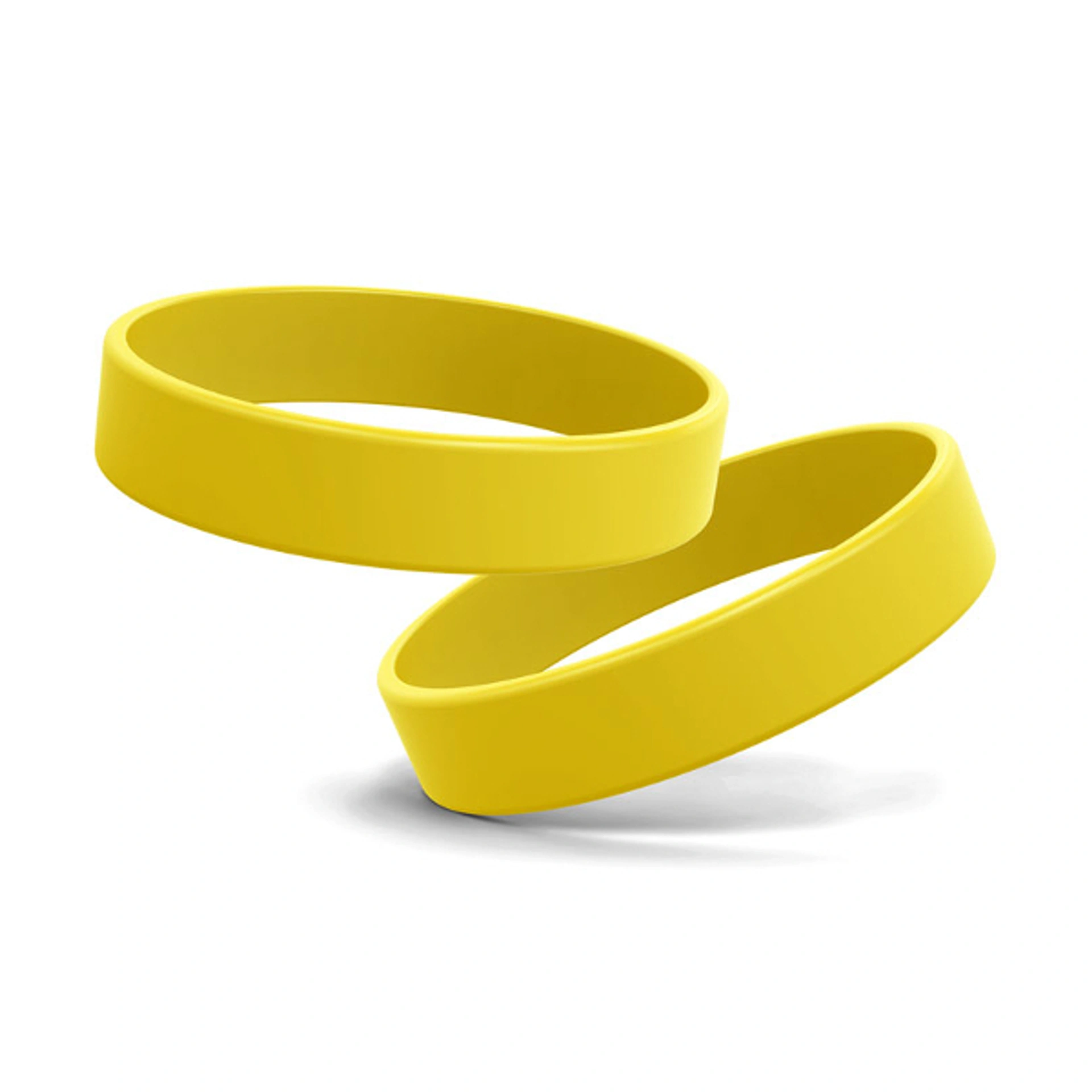 FORUM, Промо браслет 202x12x1, 2 мм, силікон - Pantone YELLOW C