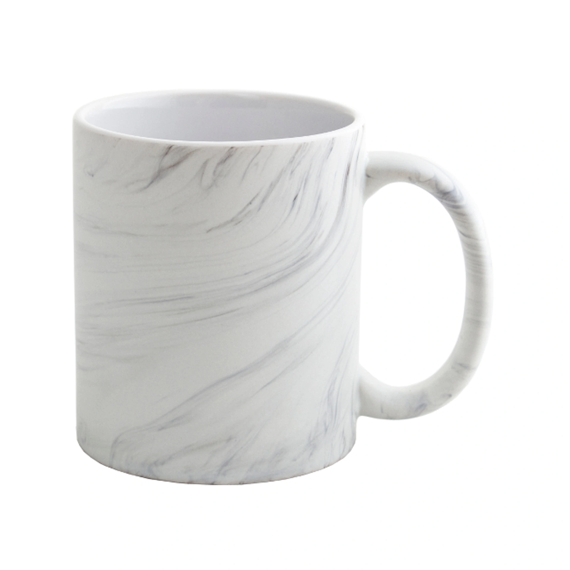 AURORA, Marble-look Ceramic Mug, 340 ml