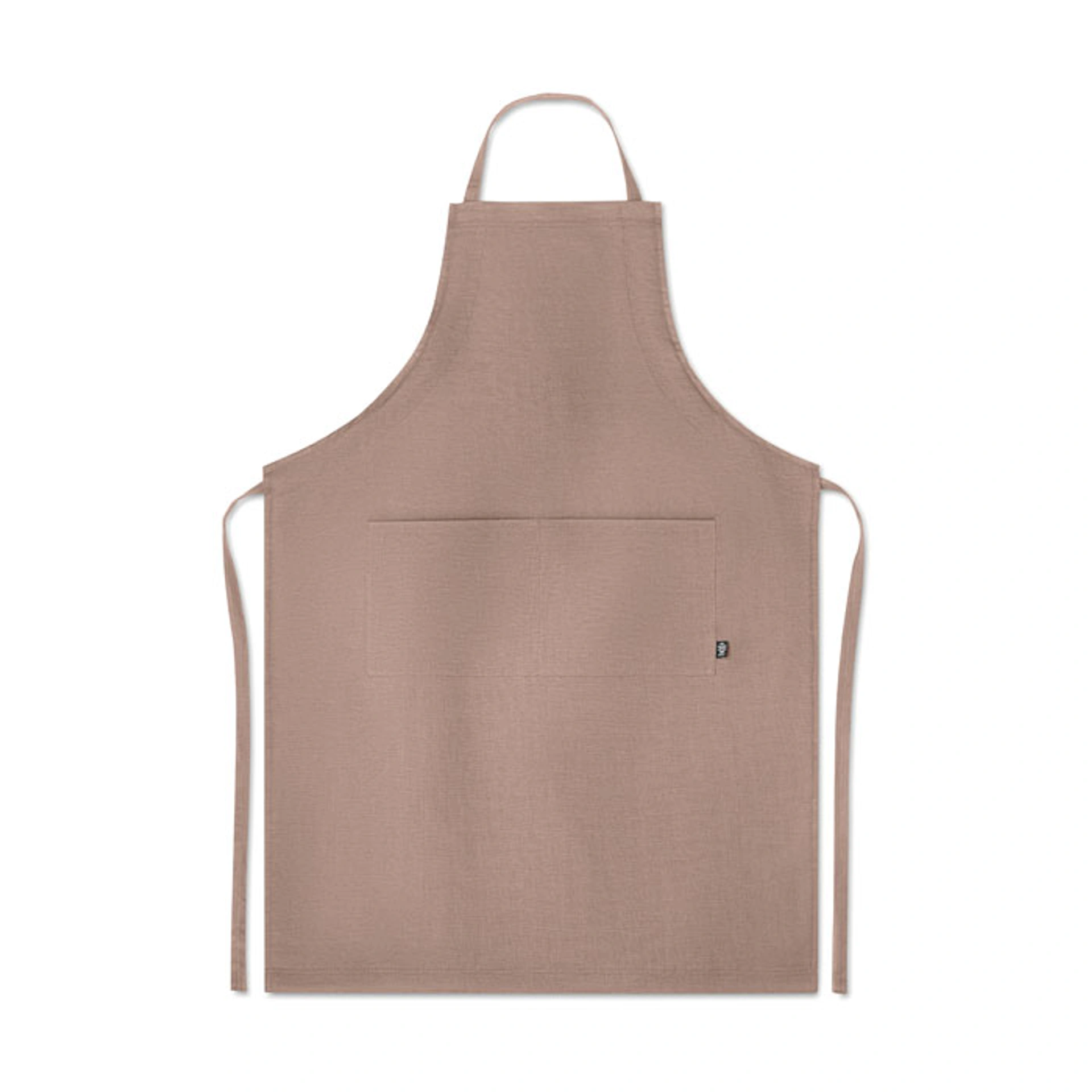 NAIMA APRON, Фартух кухонний, 98х69, 5 см, конопля - Коричневий