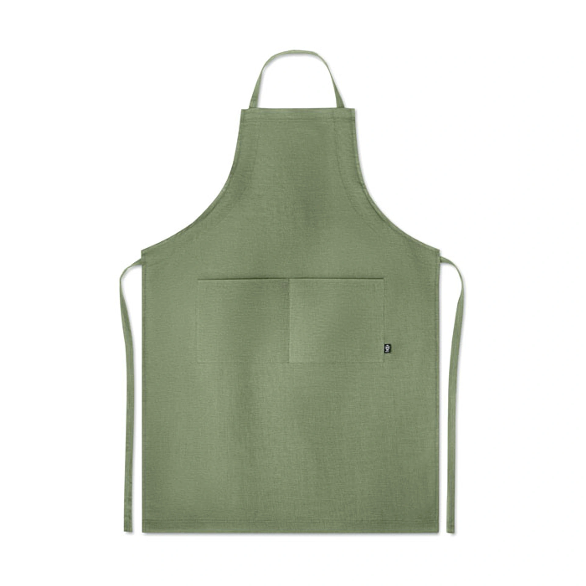 NAIMA APRON, Фартух кухонний, 98х69, 5 см, конопля - Зелений