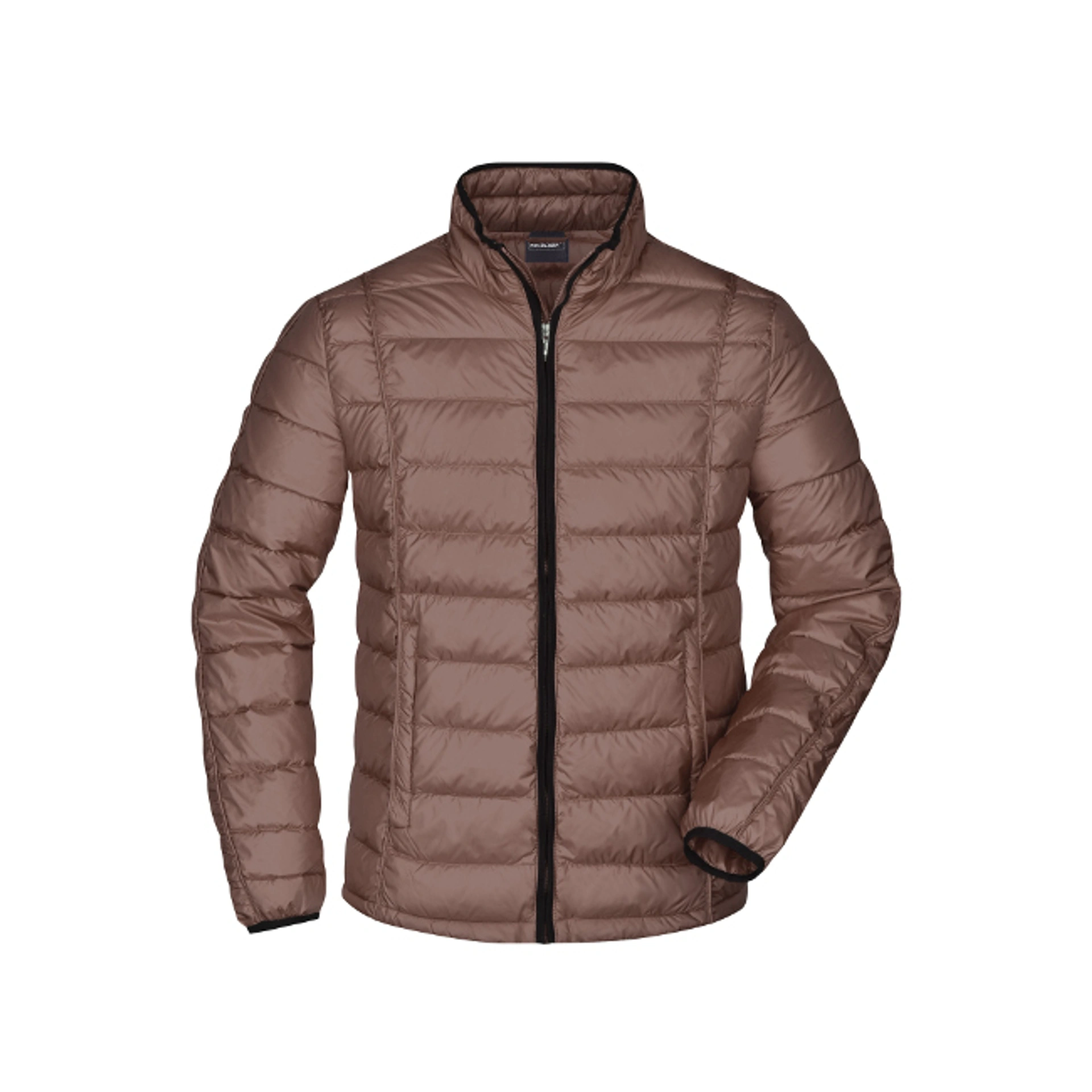 Men's J&N Puffer Jacket, Brown/Black