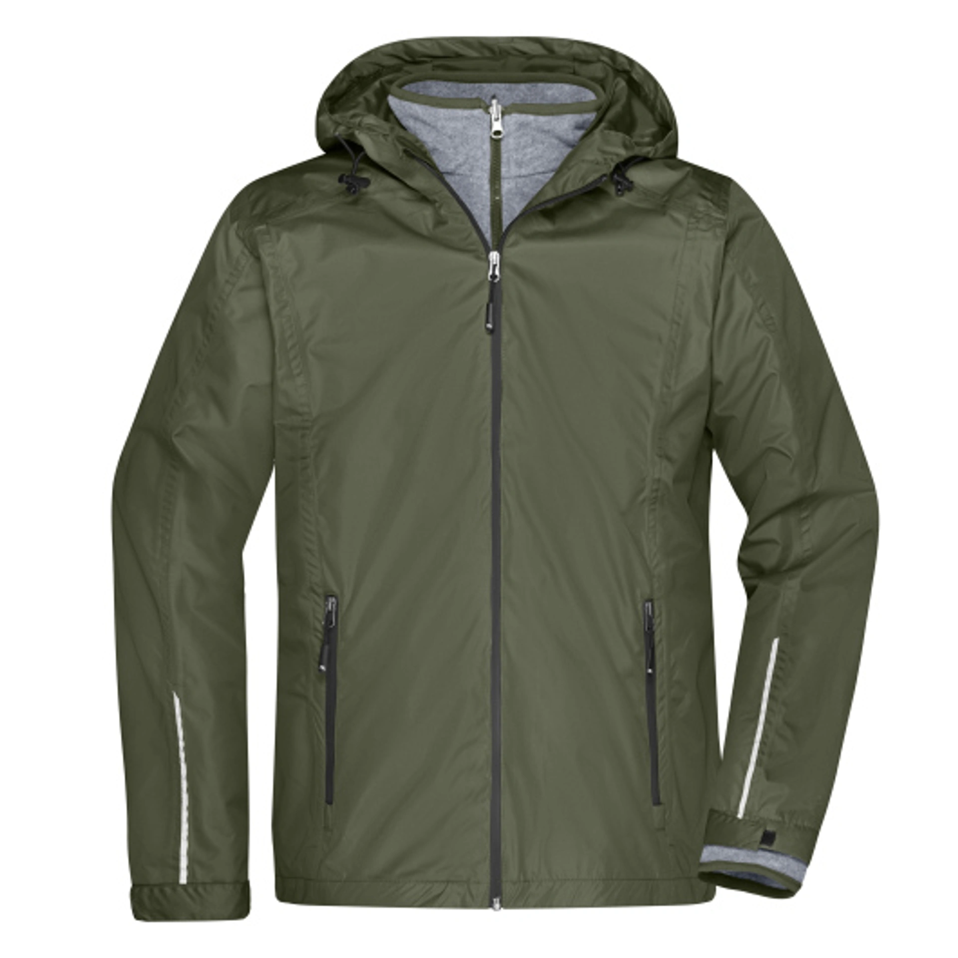 Куртка чоловіча 3-в-1 James Nicholson - Оливковий / 2XL