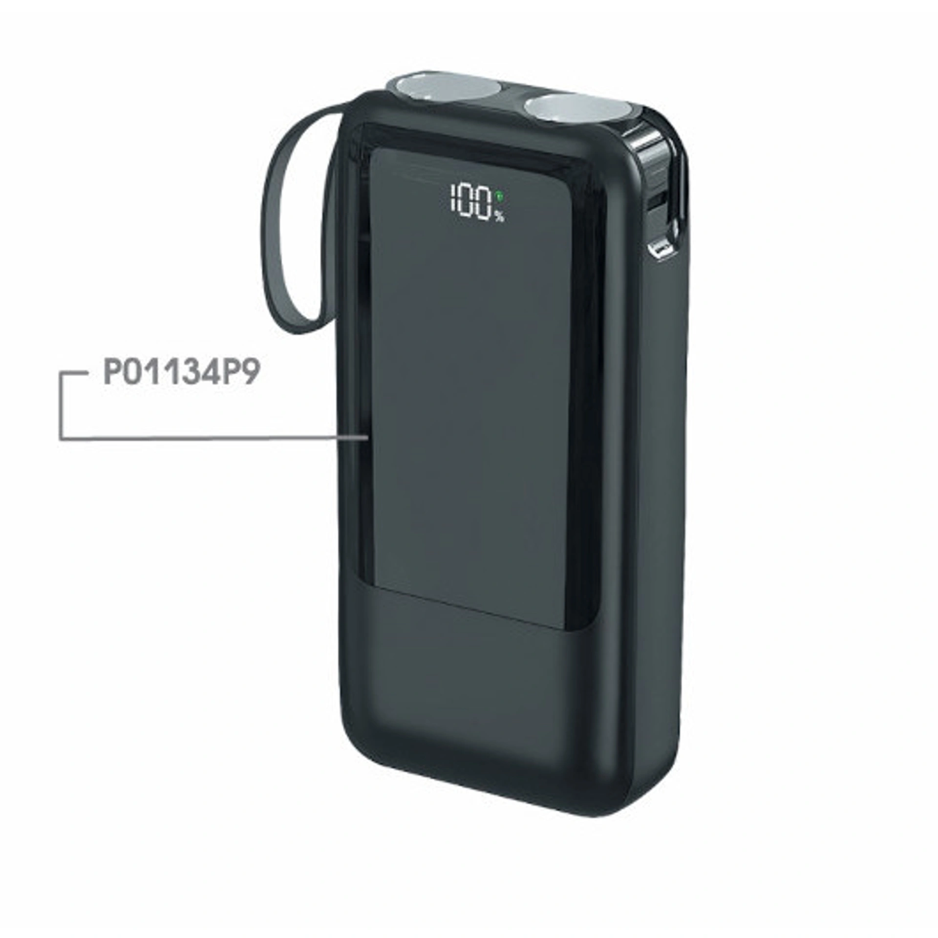 Зарядний пристрій GELIOS 20000 mAh/37W - Чорний