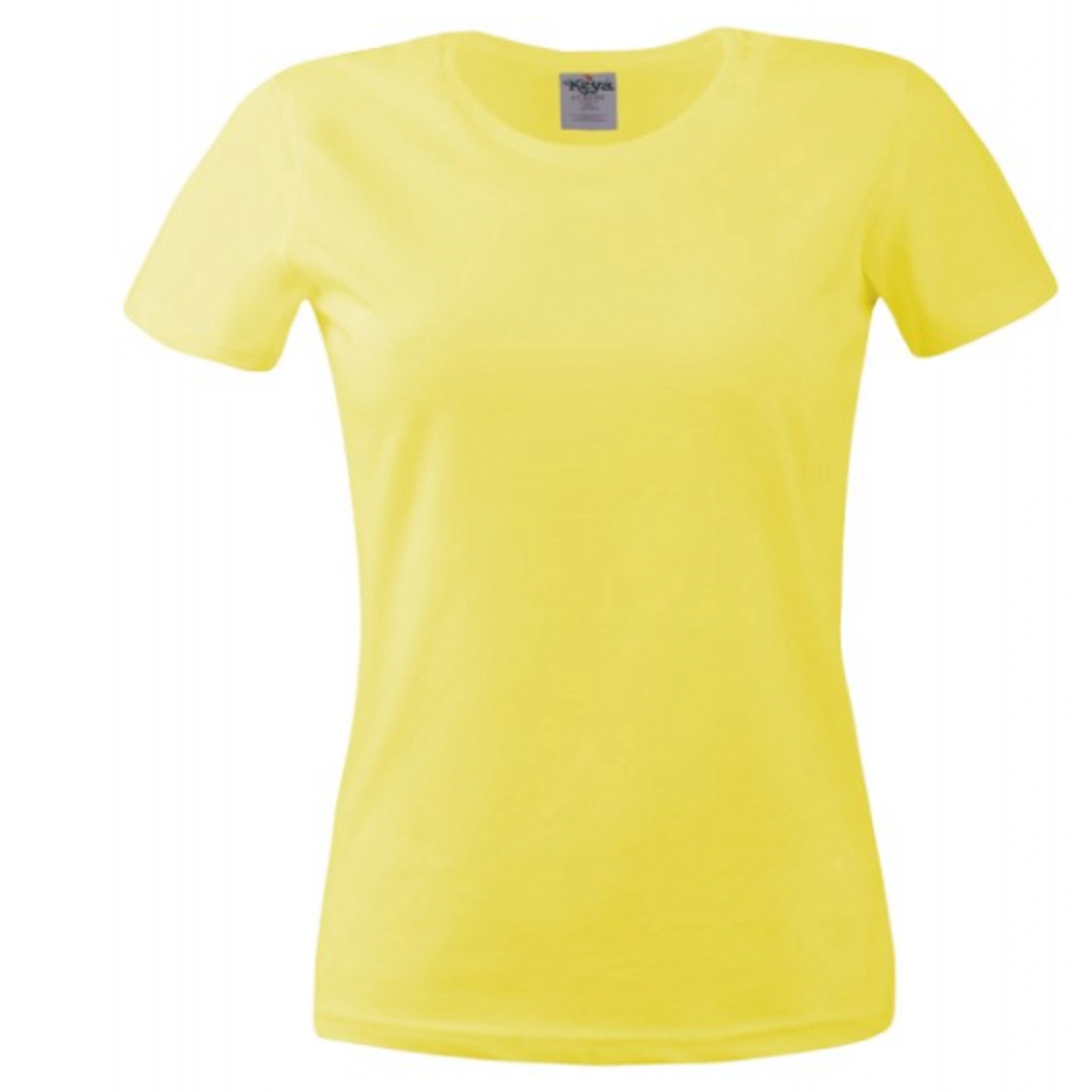 Футболка жіноча Keya 180 г/м² - Жовтий / 2XL