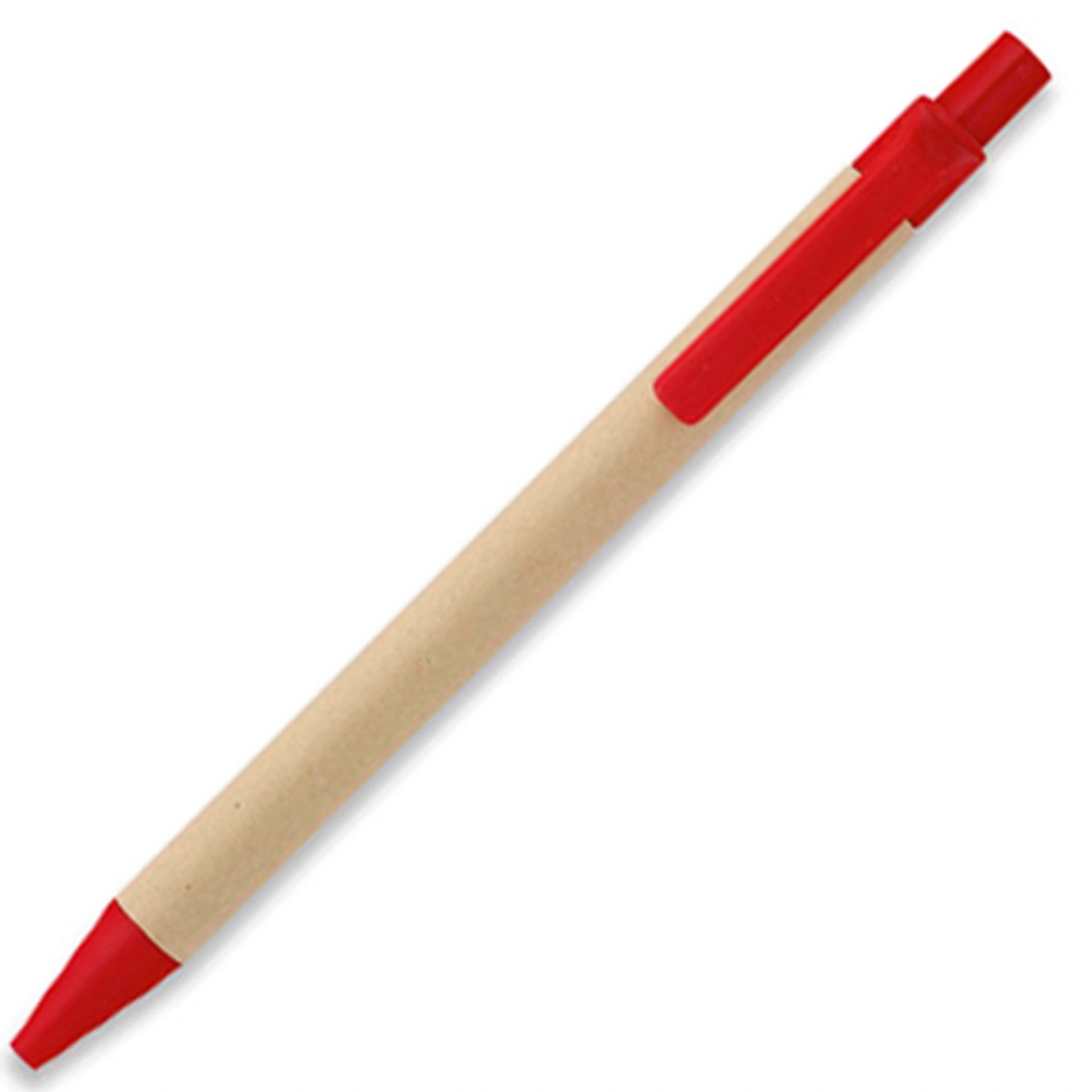 CARTOON, Еко-ручка з кукурудзяного пластику (PLA), Ø1x14 см - Pantone 186C - 187C