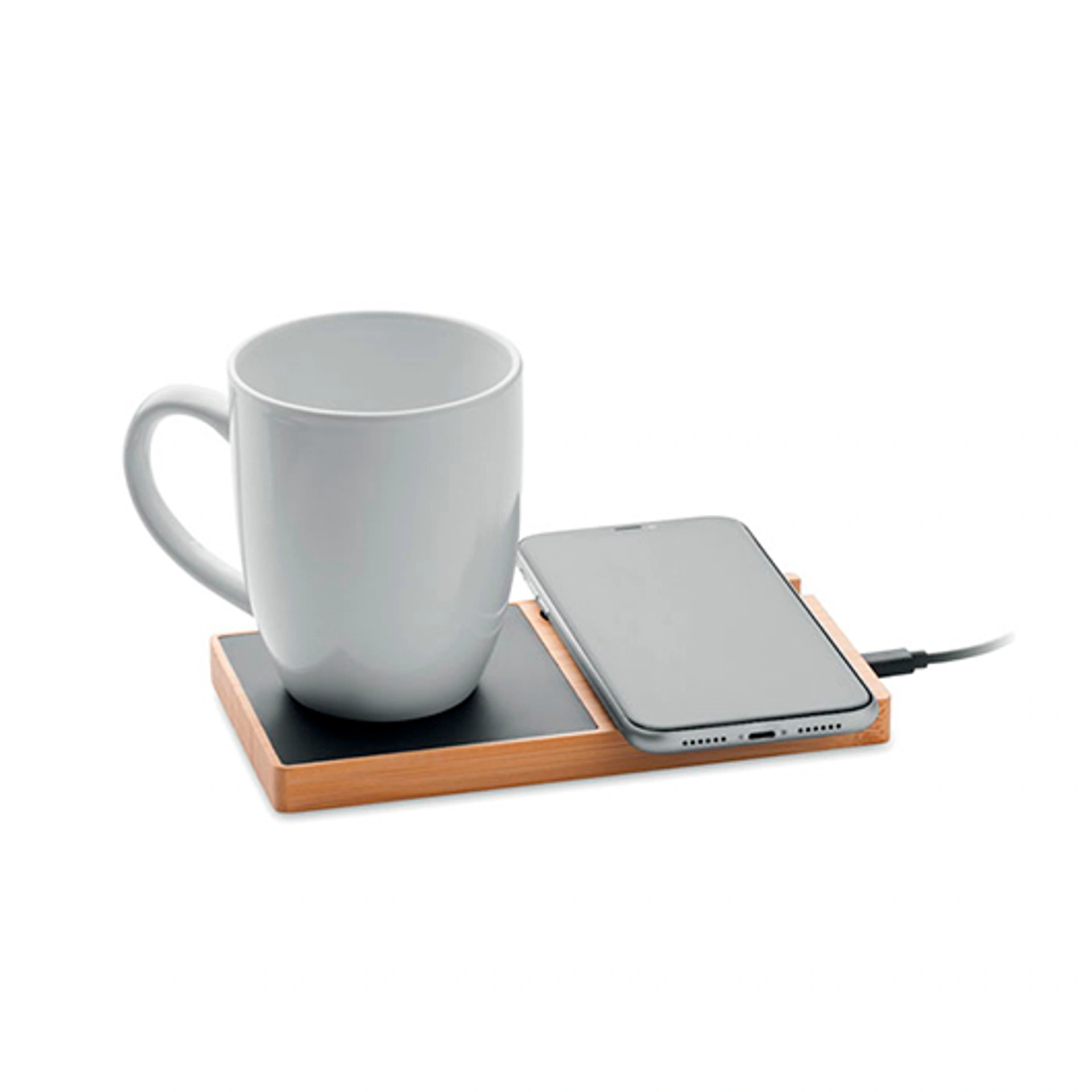 SIBIT, Зарядка-підставка для горнятка, DC 9V/1, 67A (15W) - Pantone BAMBOO