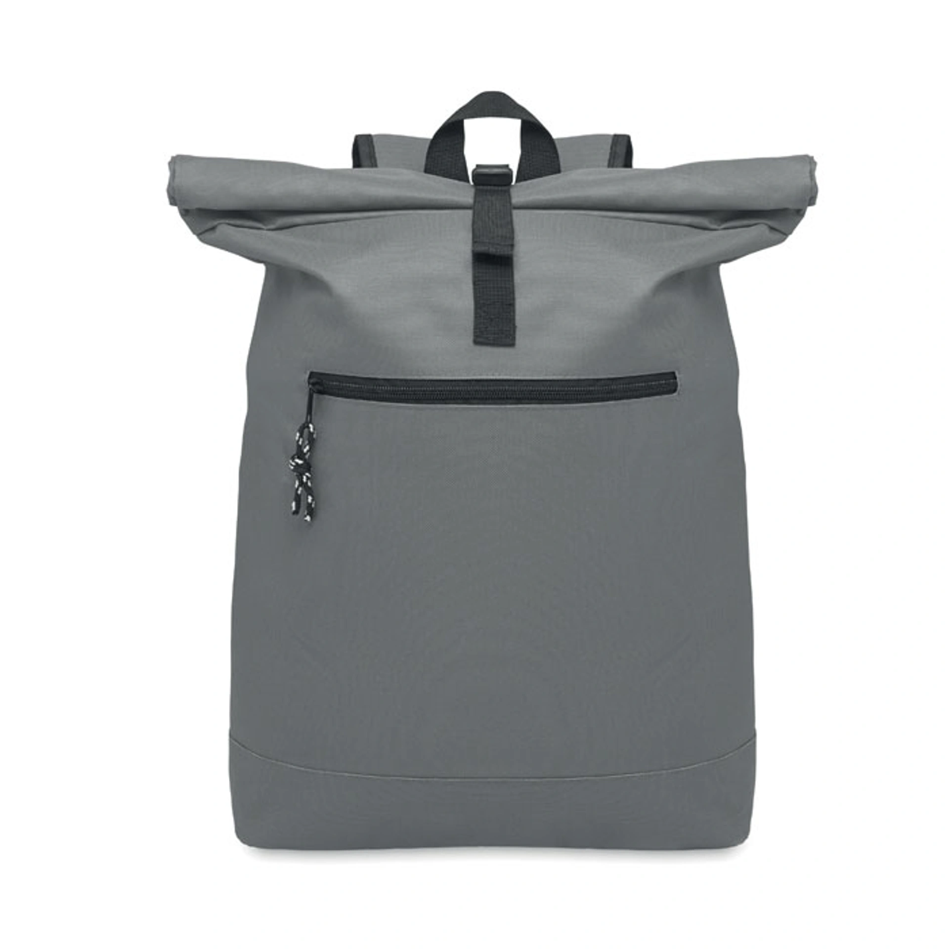 IREA, Рюкзак рол-топ із поліестеру 600D, 32x13x61 см - Pantone COOL GRAY 11C