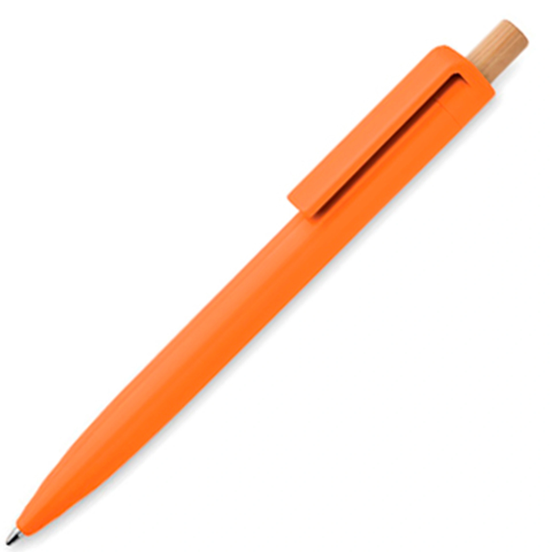 PENU, Ручка кулькова з RABS-пластику, 13, 4x1, 5x1, 1 см - Pantone ORANGE 021C