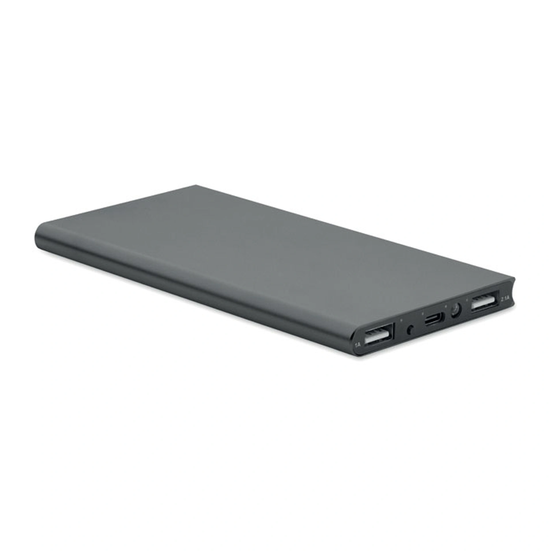 POWERFLAT8C, Павербанк 8000 mAh, перероблений алюміній - Pantone 9C