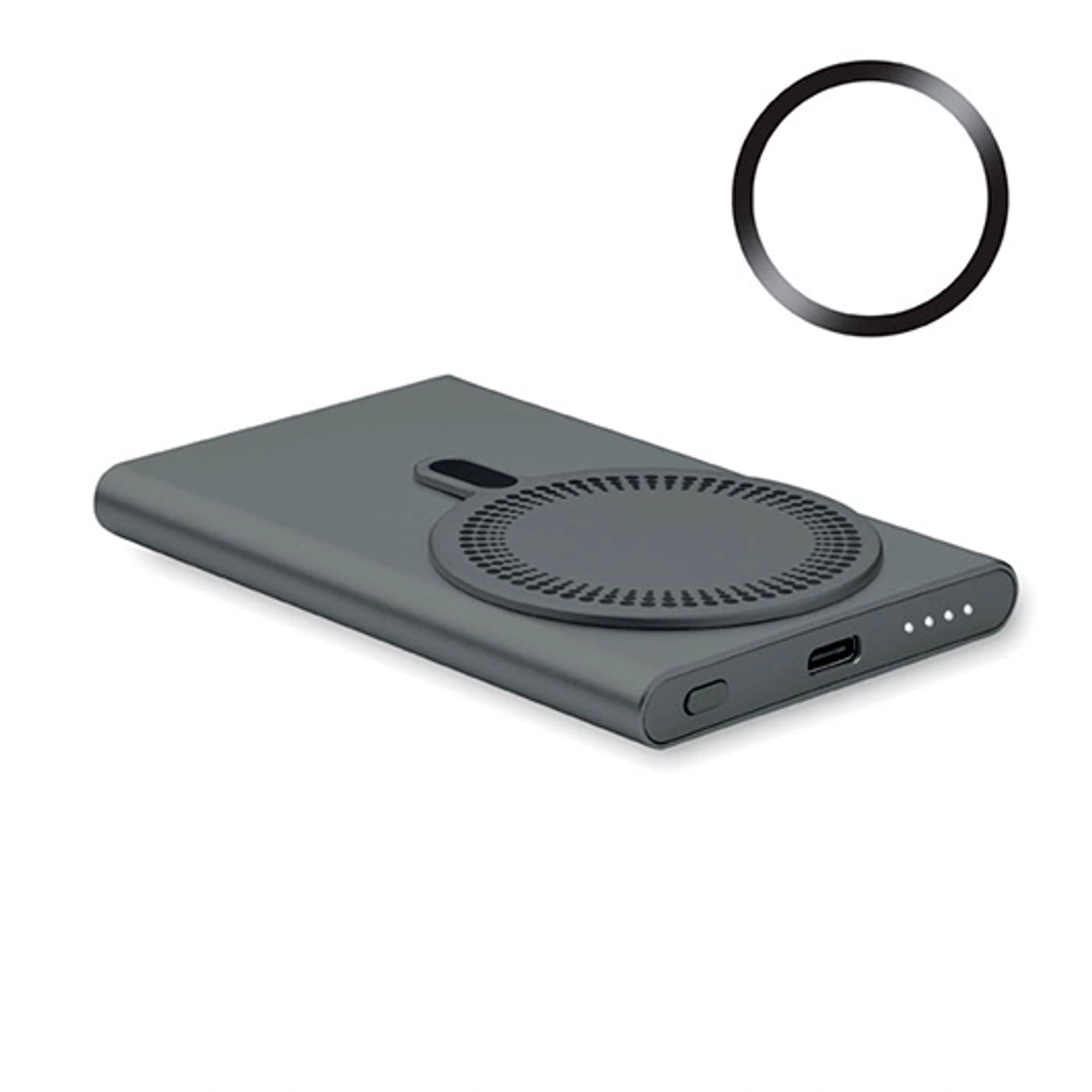PAWTT, Зарядний пристрій бездротовий, 5000 mAh - Pantone COOL GRAY 9C